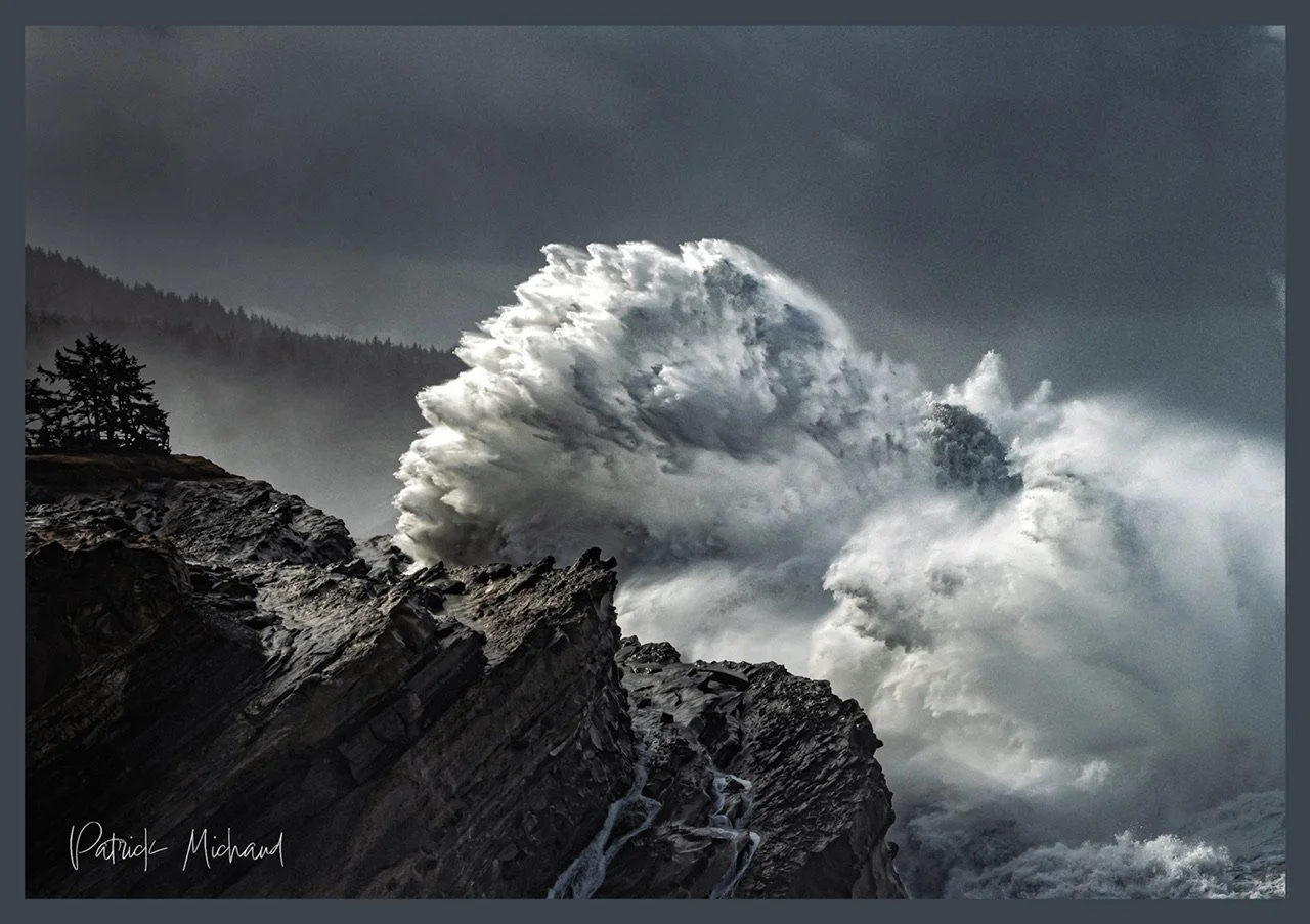 Stormy Seas at Shore Acres State Park