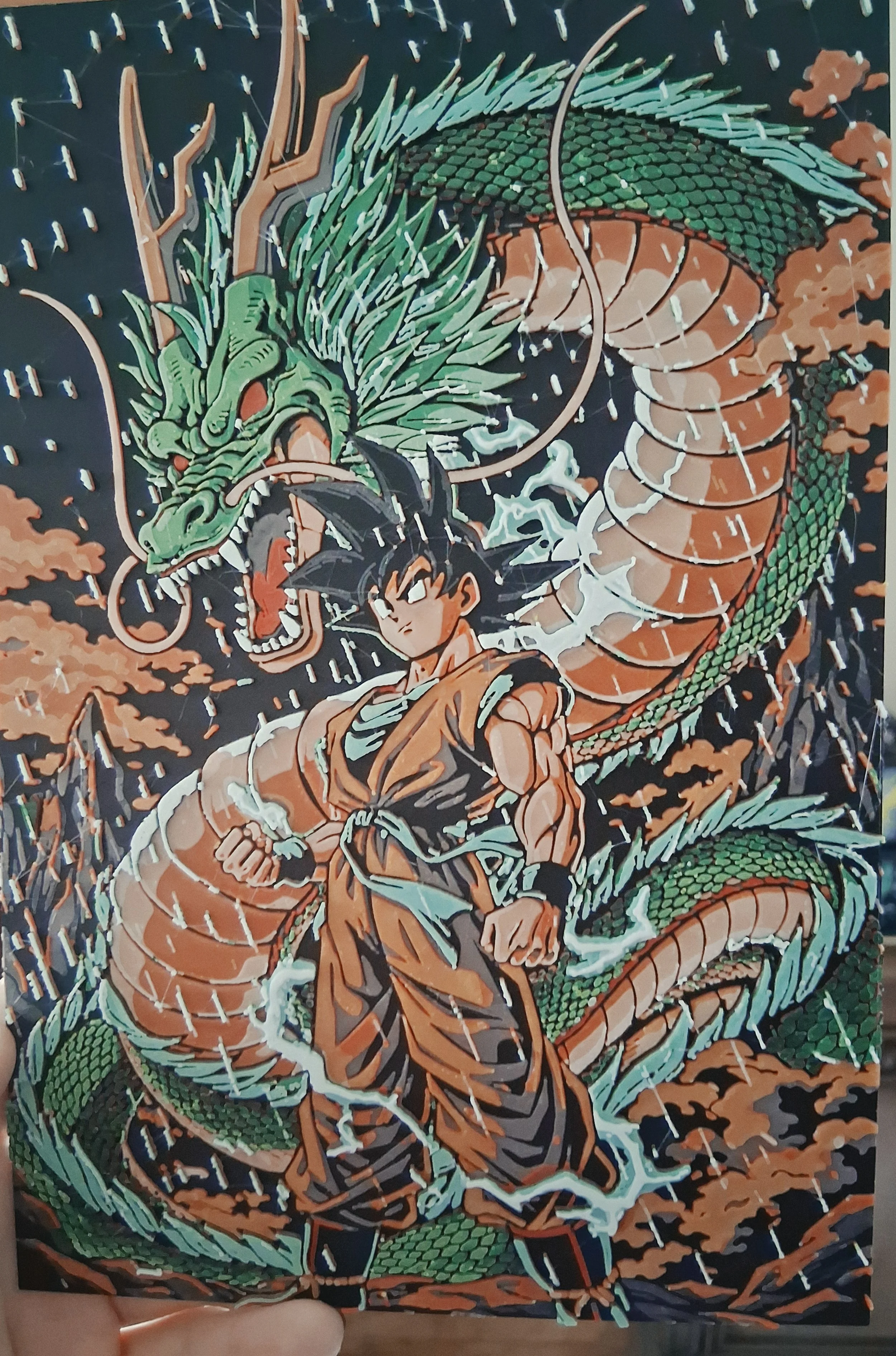 DragonBall Goku and Shenron