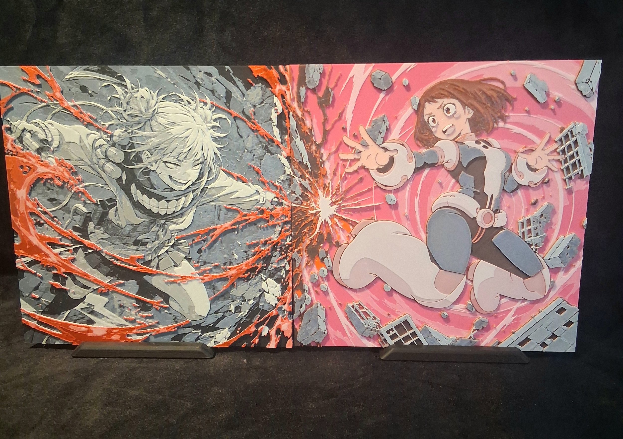 My Hero Acadamia-Toga VS Ochaco