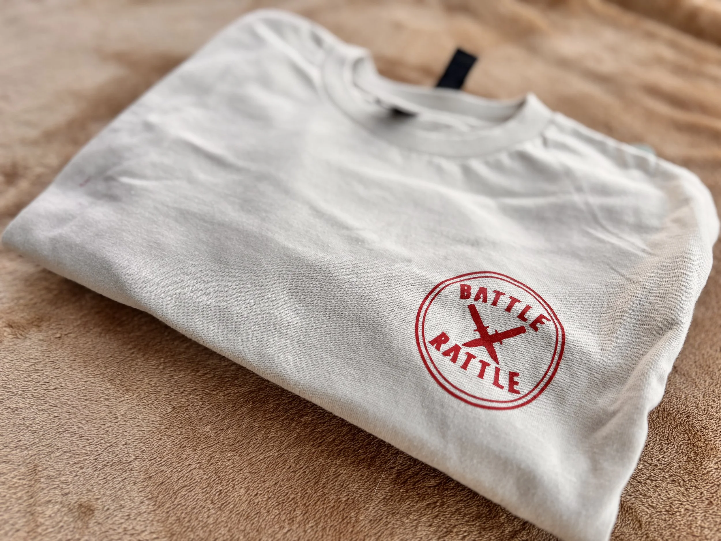 Battle Rattle Eagle T-Shirt - Sand