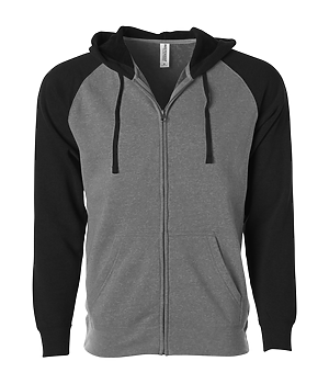 Unisex Midweight Special Blend Fleece Zip Hood