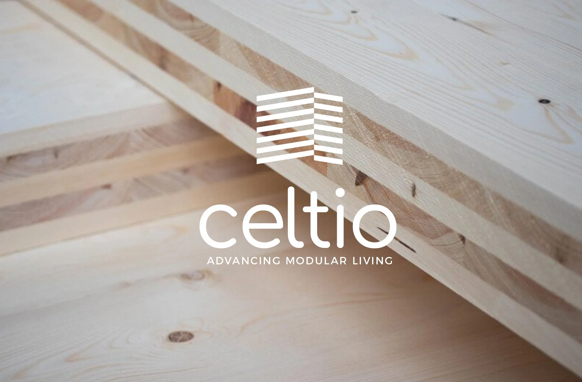 Modular CLT Building Company Branding & Logo Design