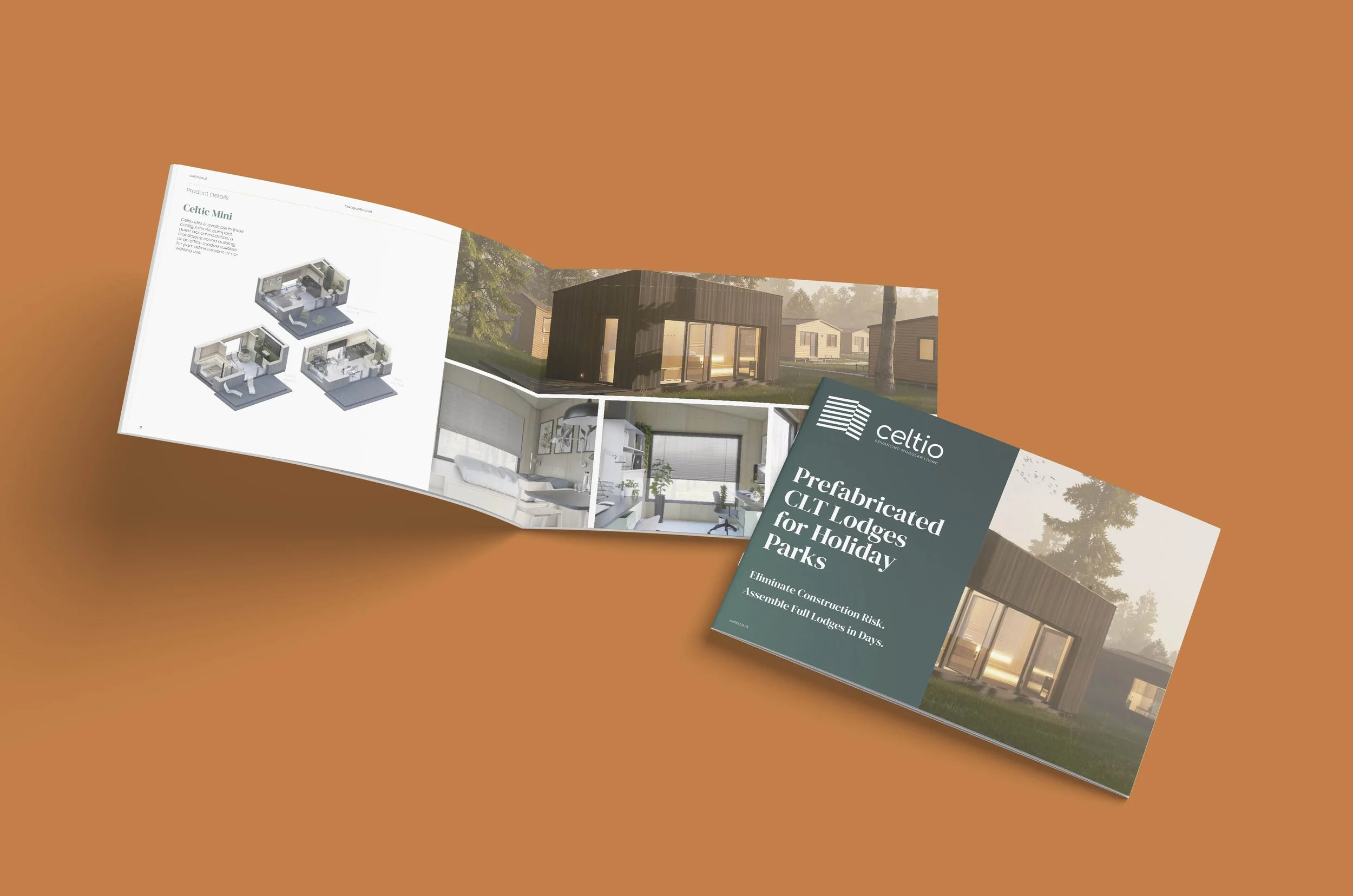 Modular Construction & Building Firm Brochures & Catalogues Design