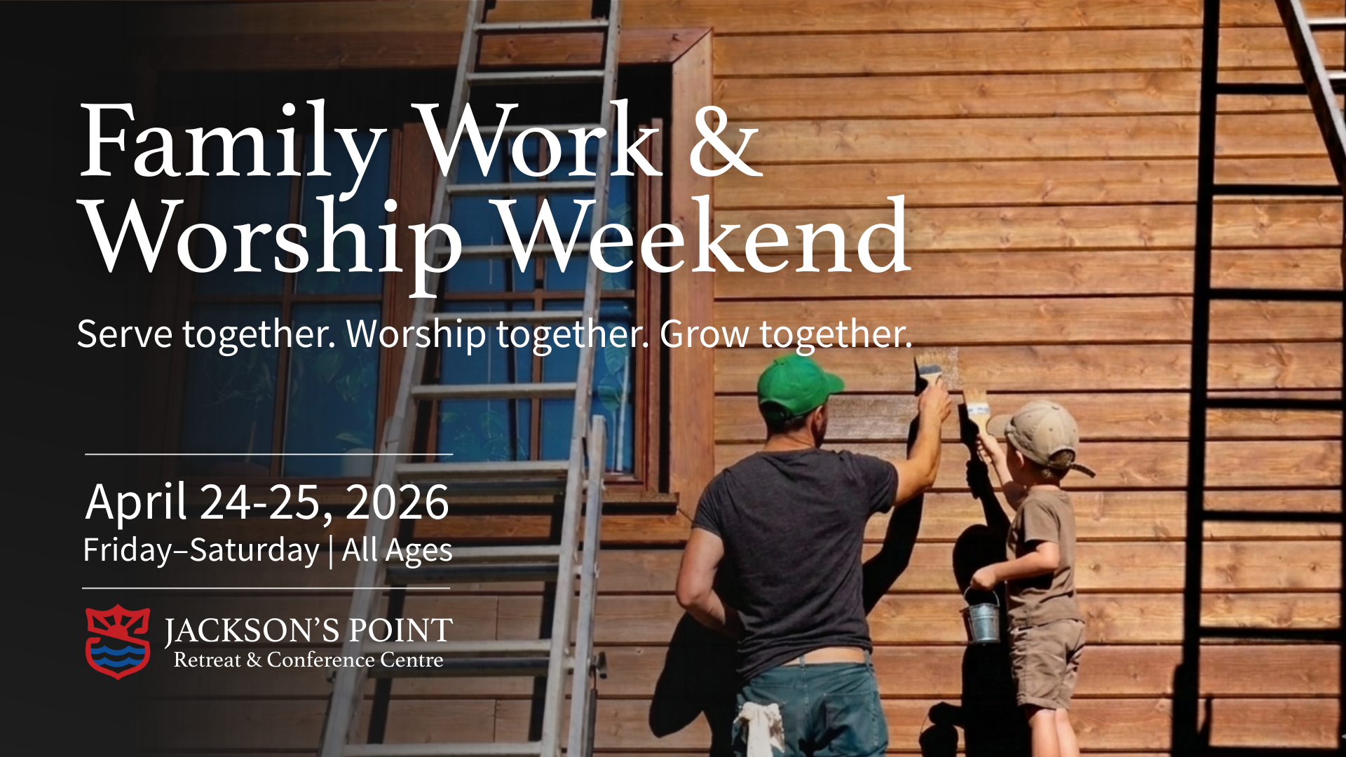 Work & Worship Weekend | Volunteer & Grow in Faith Today — The ...