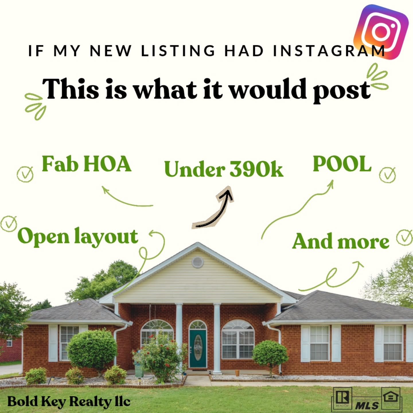 Hi, it&rsquo;s me&hellip; 125 Coldsprings Dr 💅

I&rsquo;d just like to say&hellip; I&rsquo;m not like other houses.

✔️ Located in the Magnolia Springs neighborhood (aka peaceful, cute, and not chaotic 🙃)
✔️ Zoned for great schools (yes, the kind p