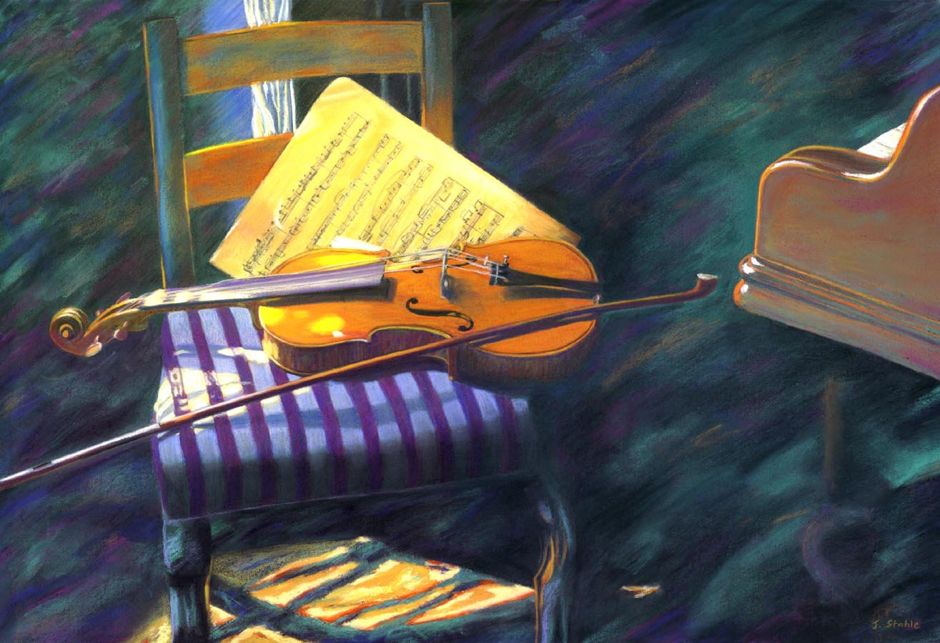 Violin - Original sold, prints available