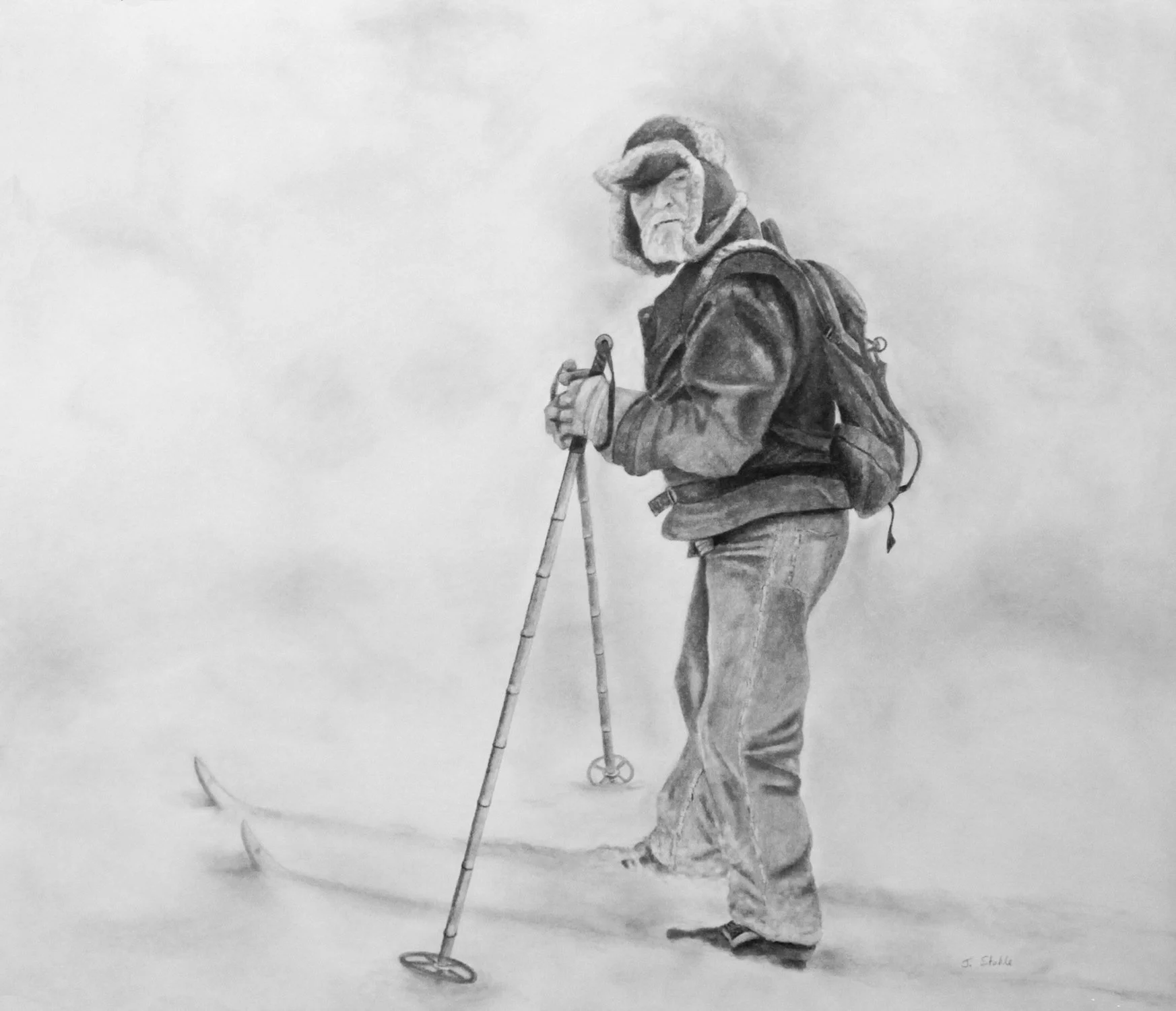 Getting the Mail - Original and prints available