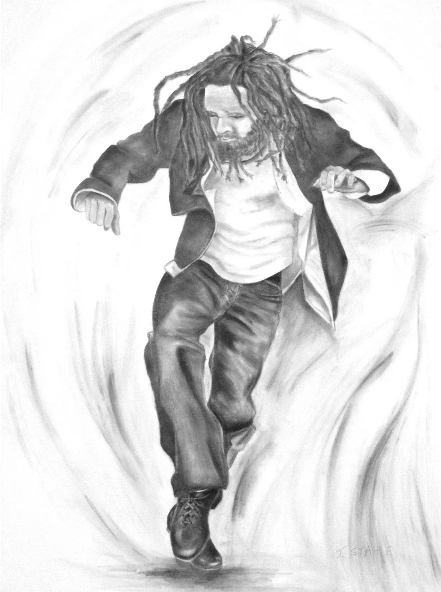 Happy Hoofer - Original sold, prints available