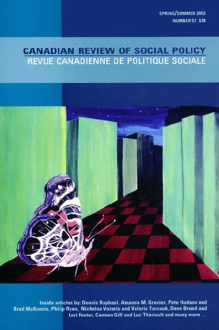 Canadian Review of Social Policy