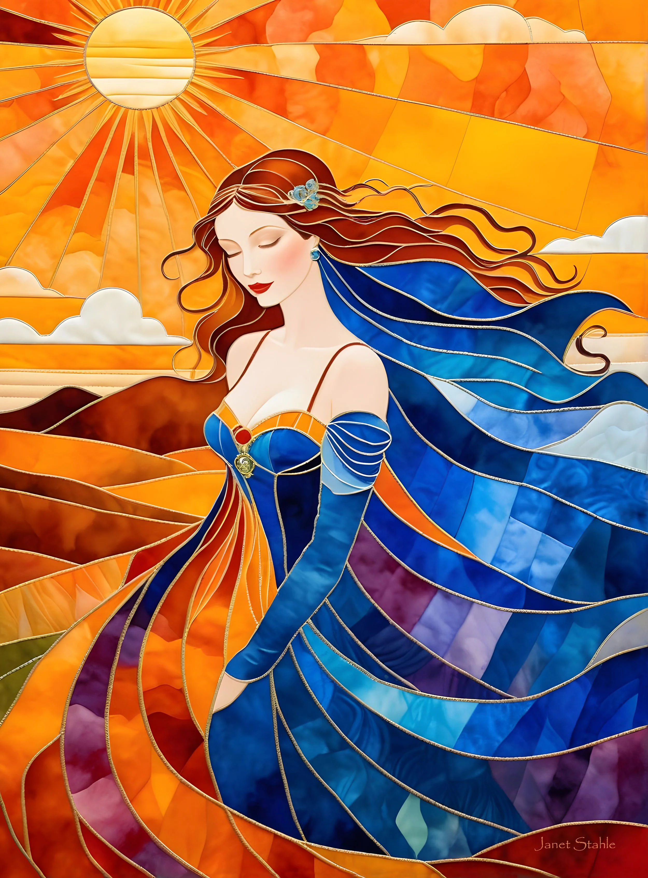 Dawn (Quilt Puzzle)