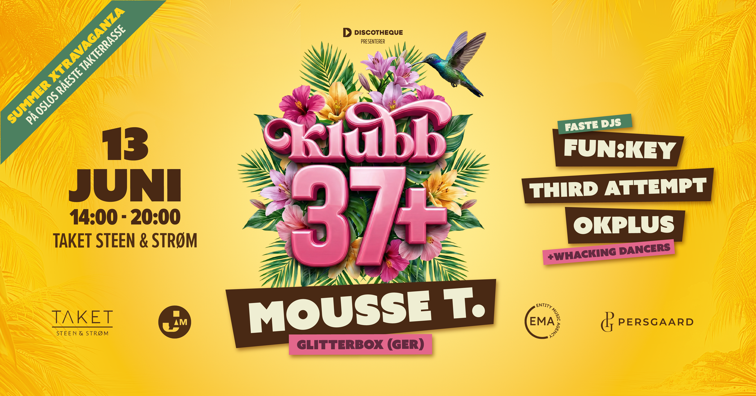 Klubb 37+ Summer Xtravaganza - Mousse T.