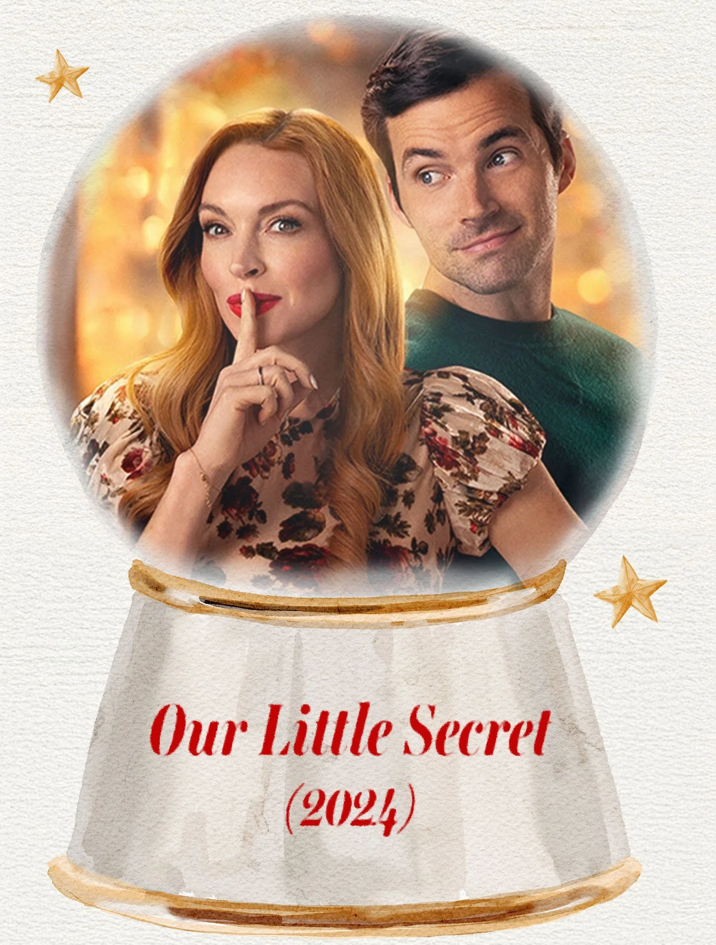 our little secret movie picture inside a snow globe