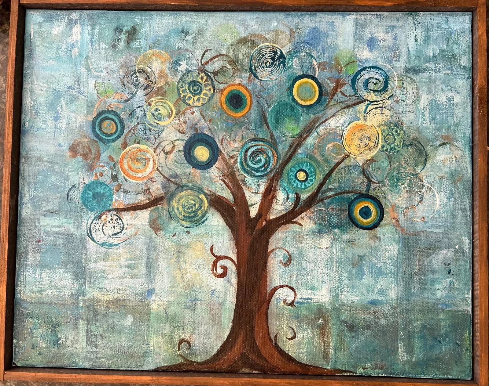 Mixed-Media Tree