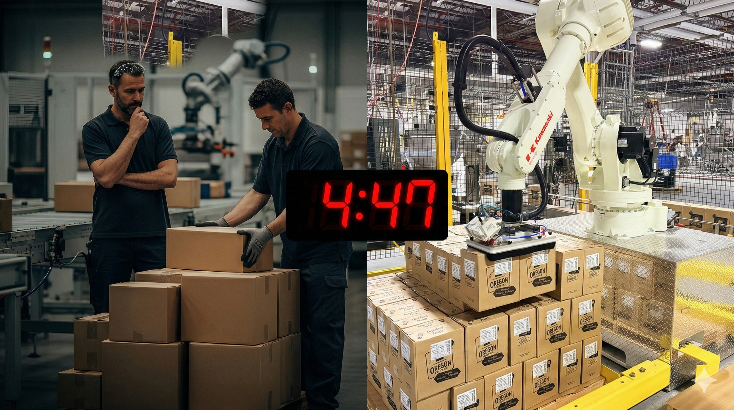 Manual vs Automated Palletizing: Cost, Risk, and Performance Comparison