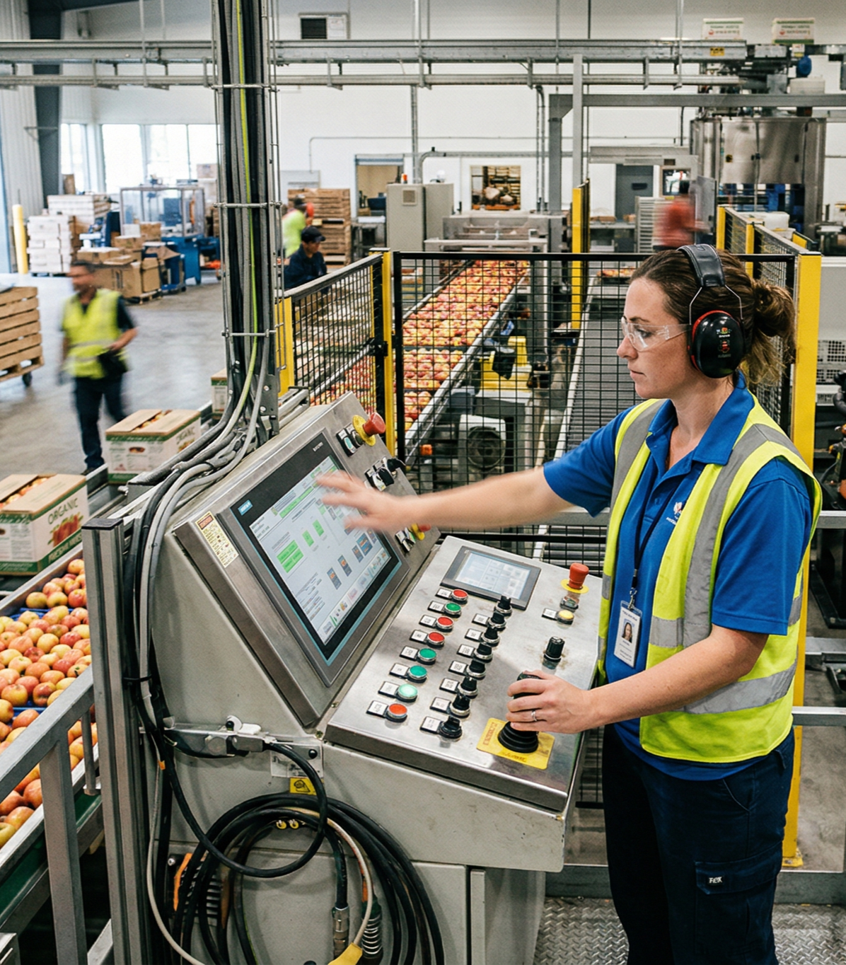 Fruit packing automation
