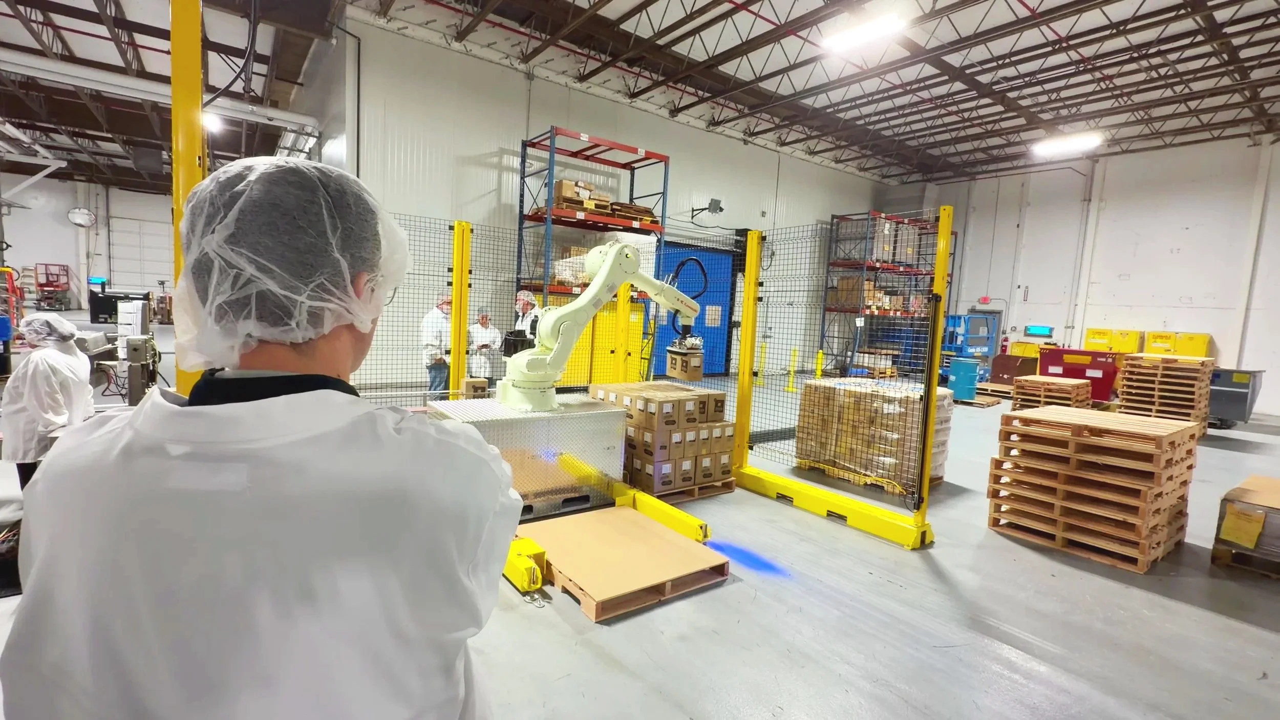BTB solution's REAPR at a fruit packing facility
