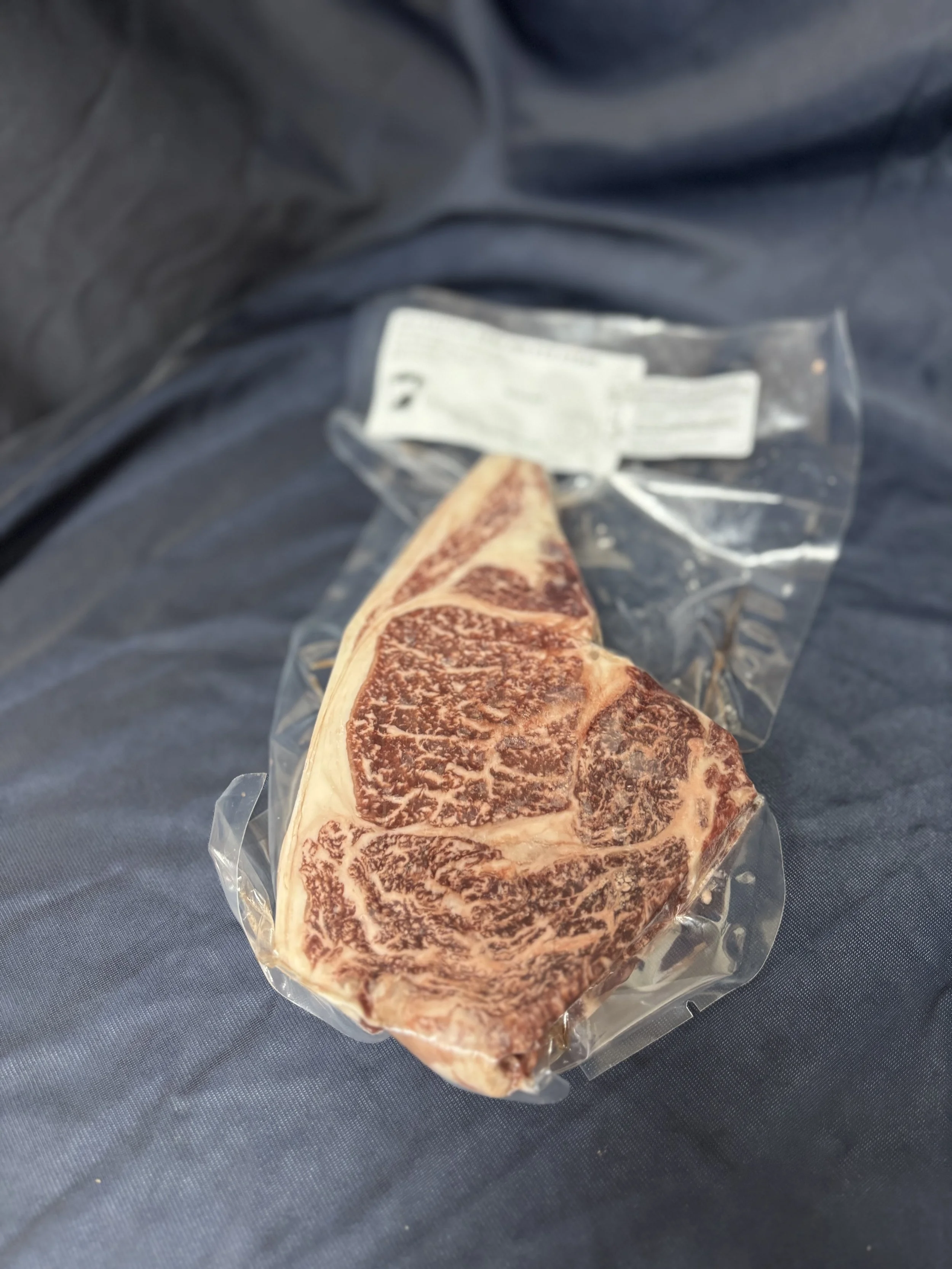 Boneless Ribeye Steak - F1 Wagyu - 1.25" Thick, 18-20 oz