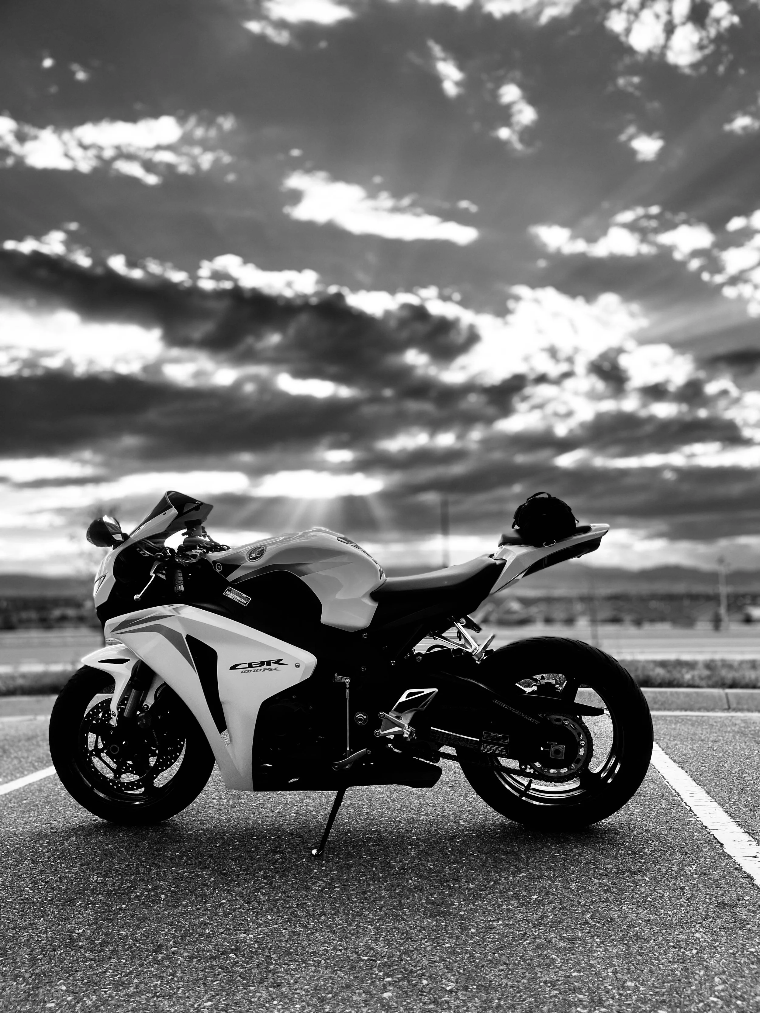 Freshly detailed Honda CBR 1000RR shining