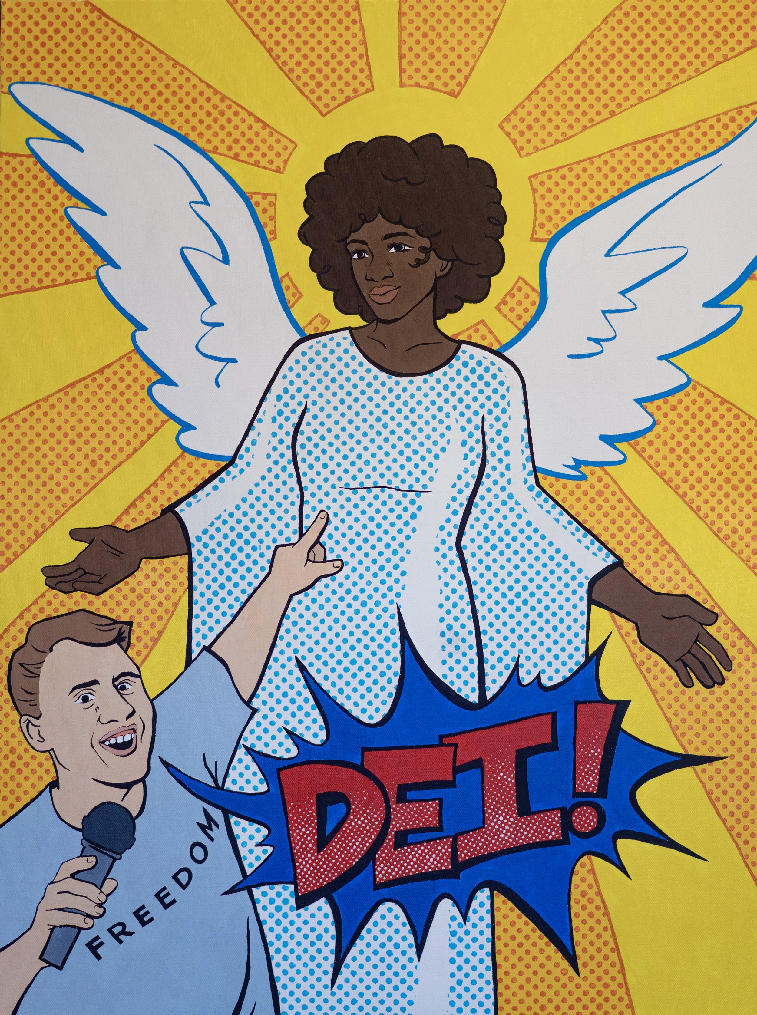 Not Charlie Kirk Print