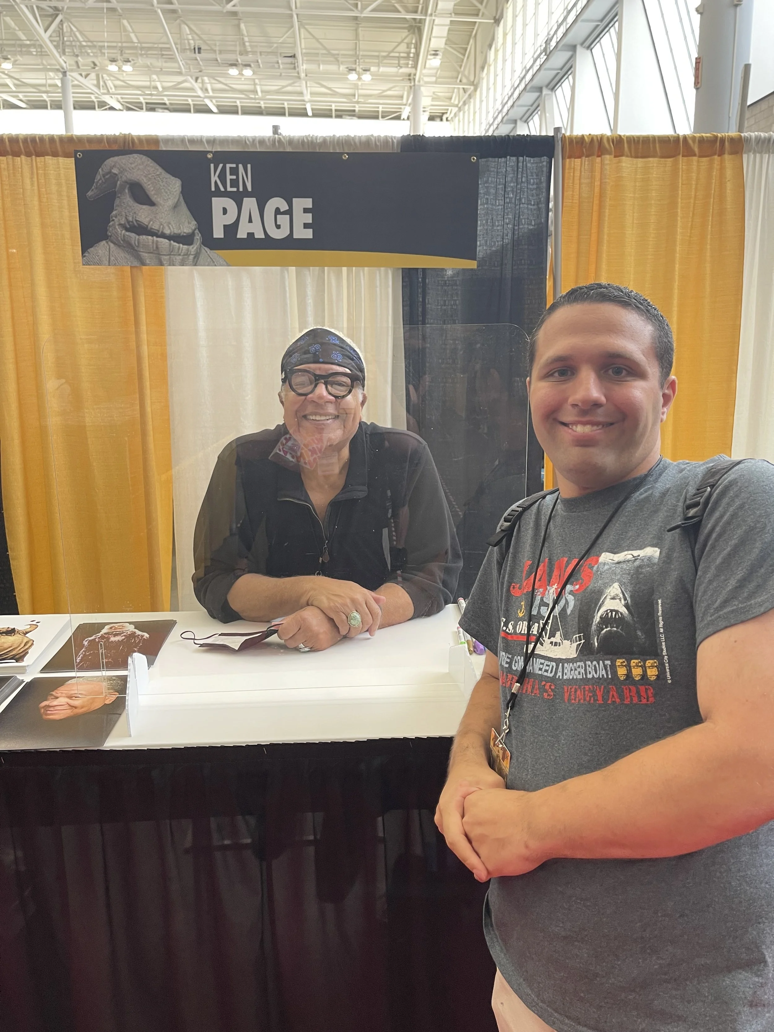 Jack Brait, aka Jack of Puzzles, meets Ken Page
