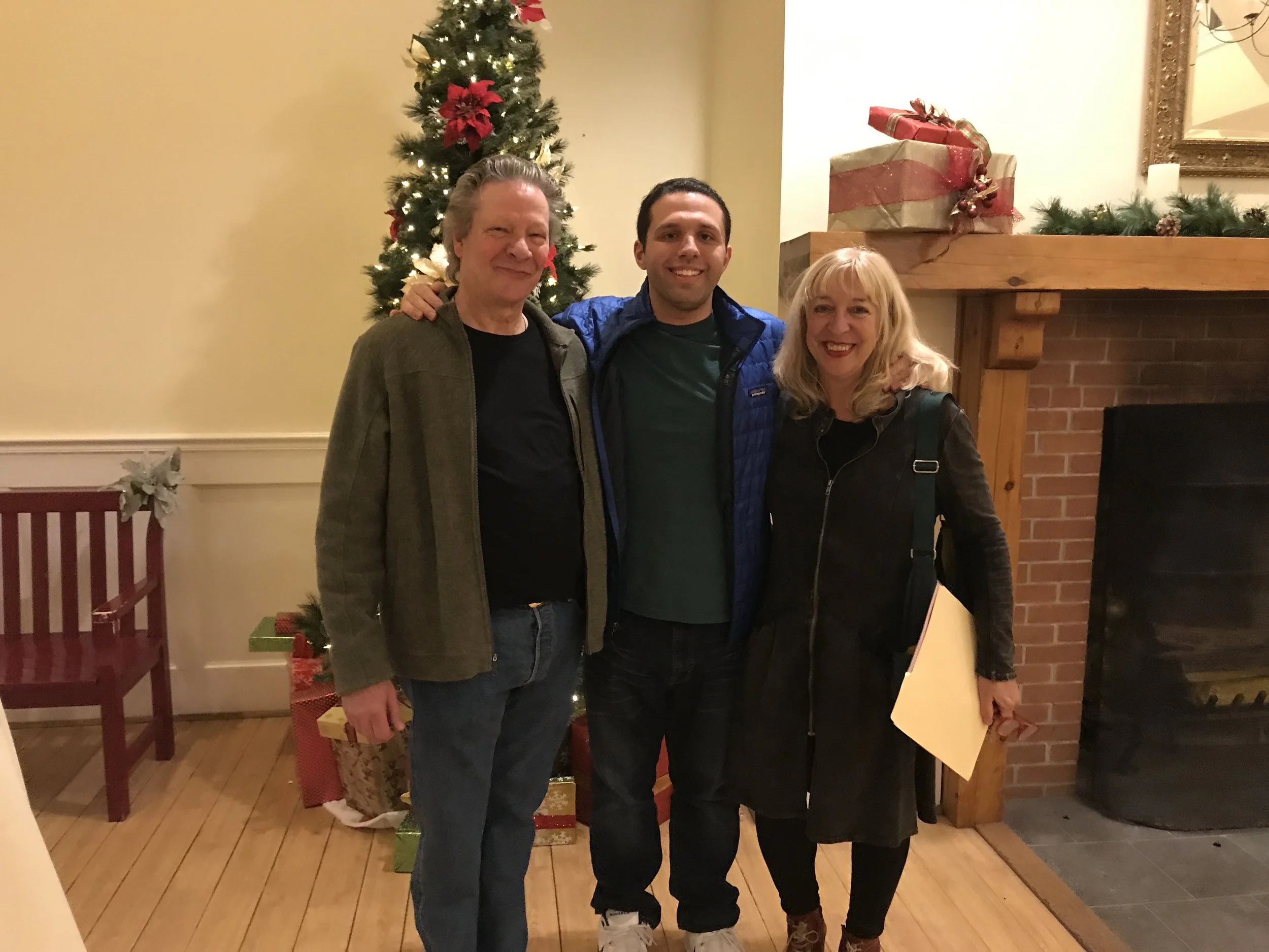 Jack Brait, aka Jack of Puzzles, meets Chris Cooper and Marianne Leone