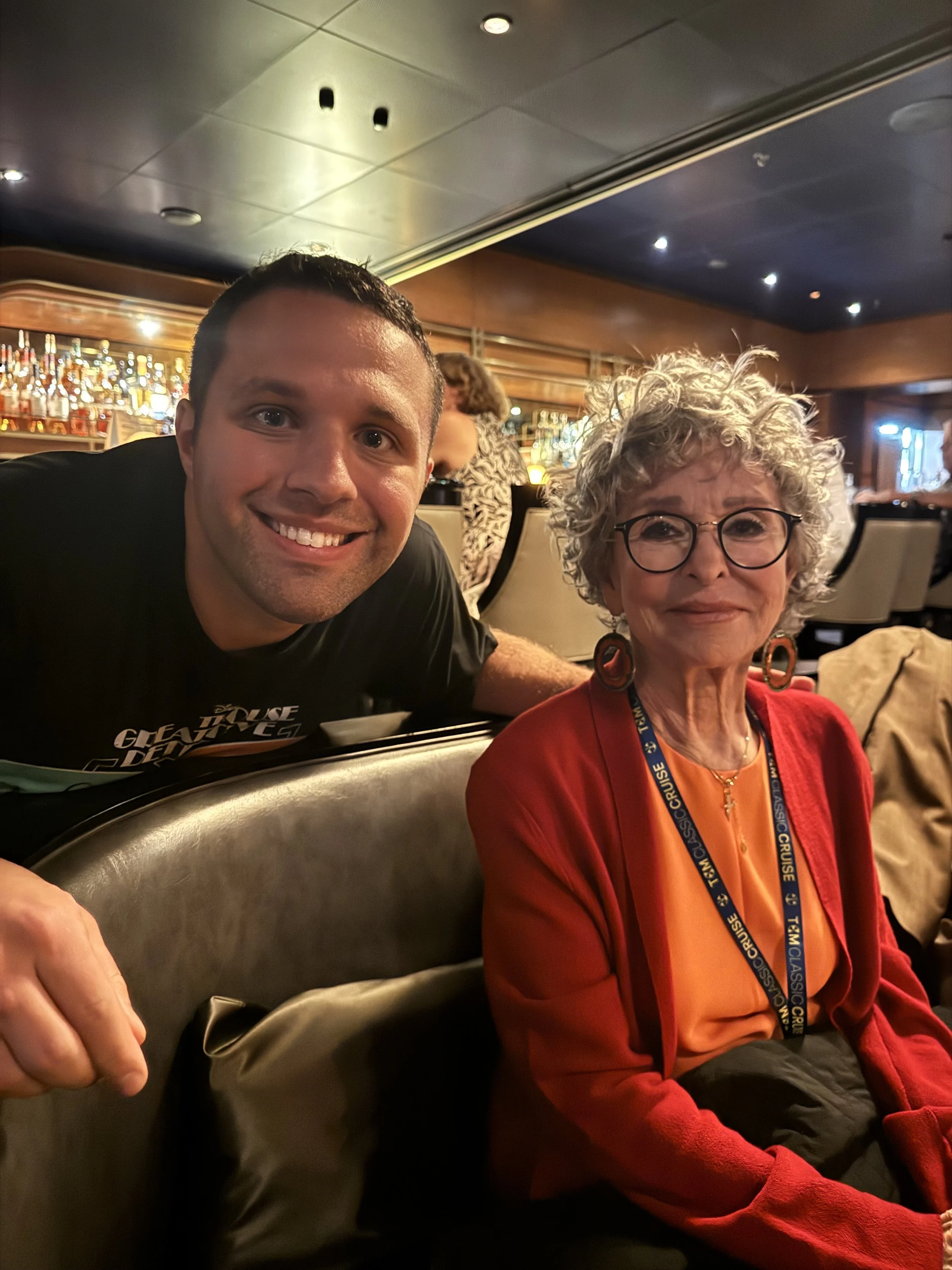 Jack Brait, aka Jack of Puzzles, meets Rita Moreno
