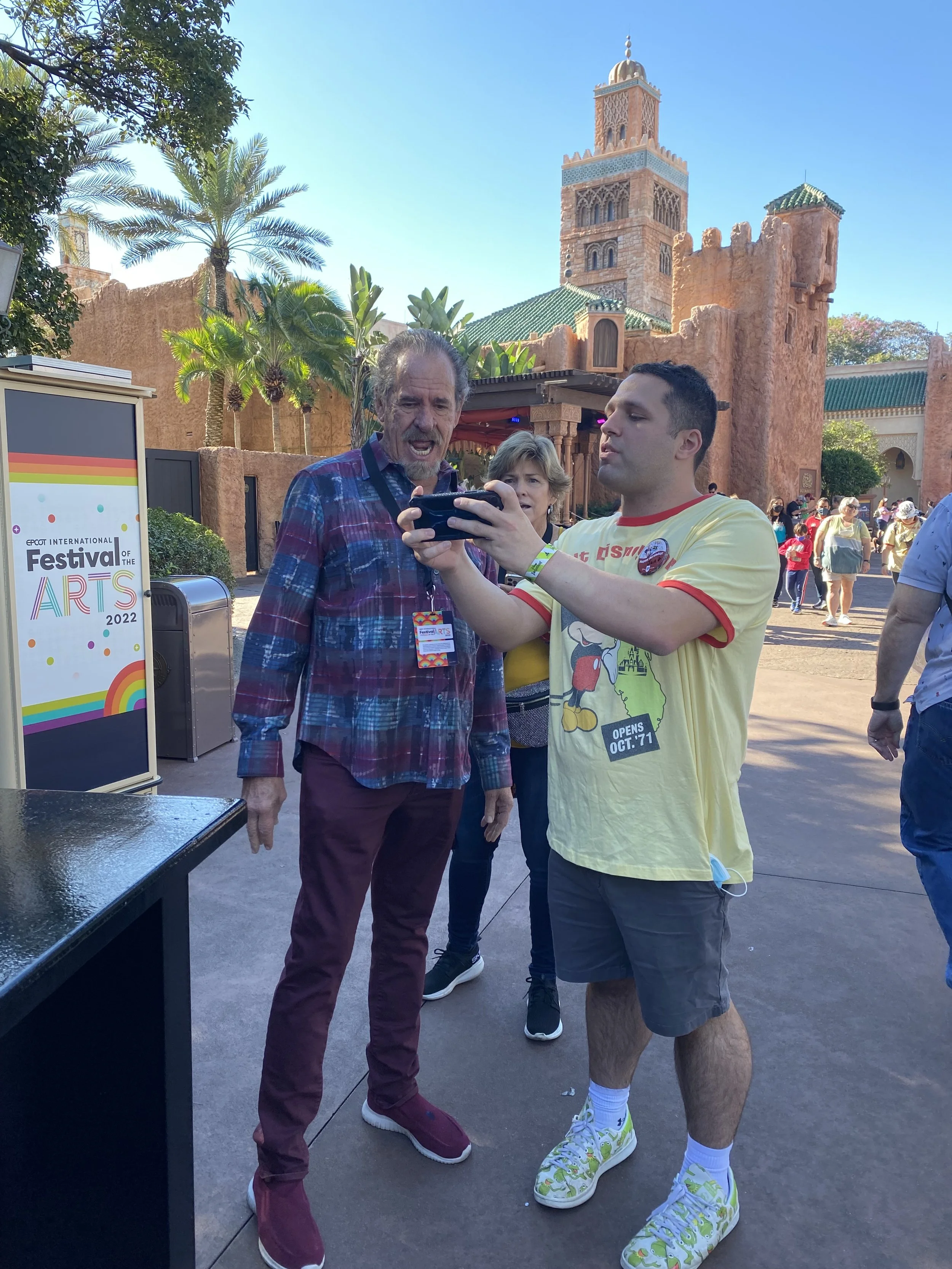 Jack Brait, aka Jack of Puzzles, impresses Jim Coleman his animations and puzzles
