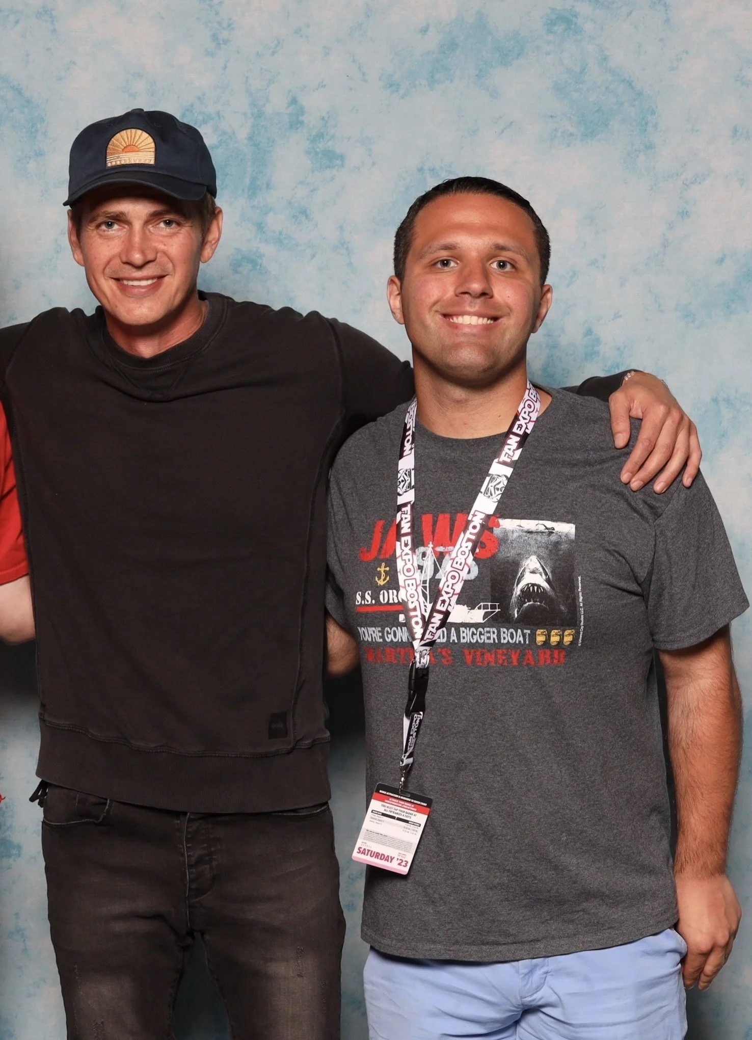 Jack Brait, aka Jack of Puzzles, meets Hayden Christensen Star Wars Anakin
