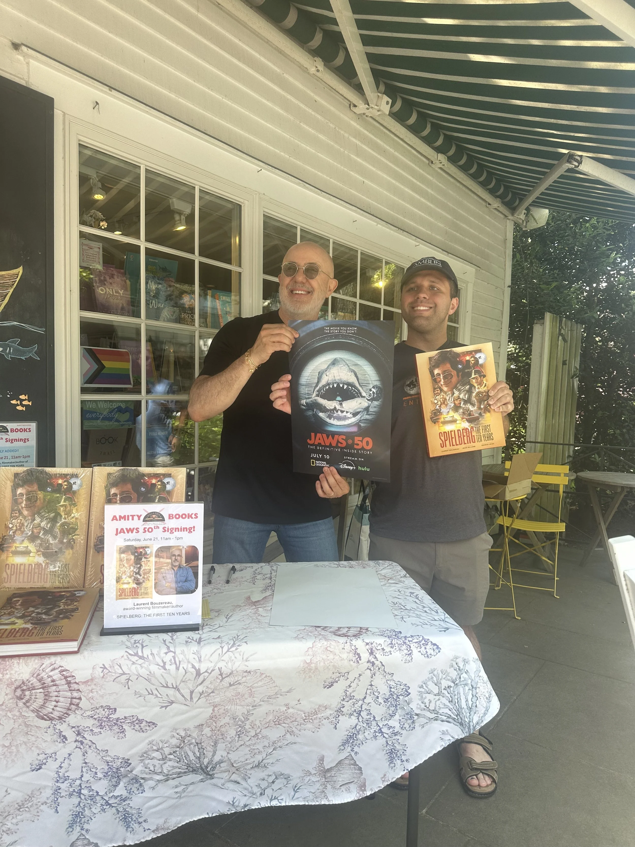 Jack Brait, aka Jack of Puzzles, and Laurent Bouzereau