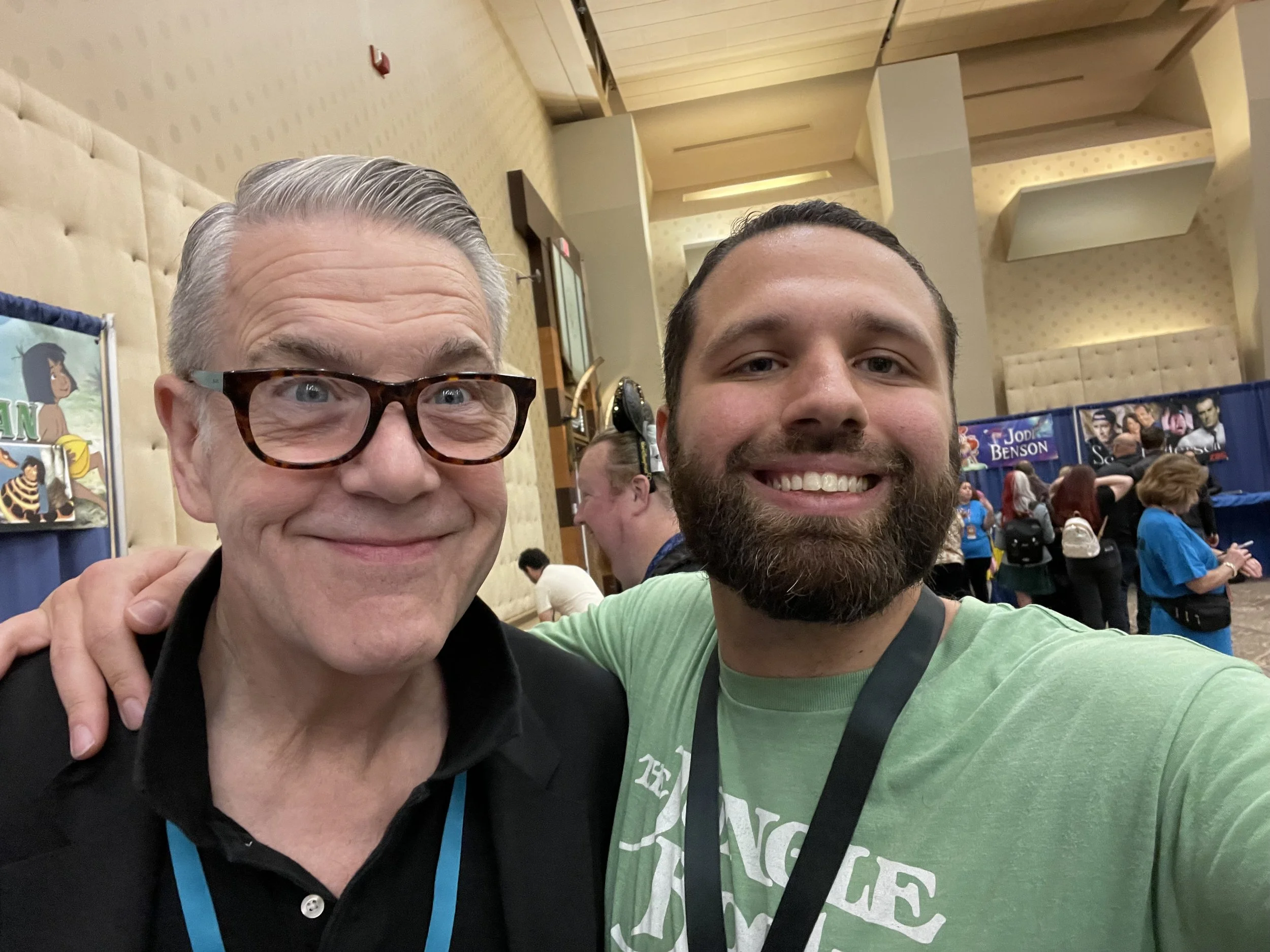 Jack Brait, aka Jack of Puzzles, meets Jonathan Freeman