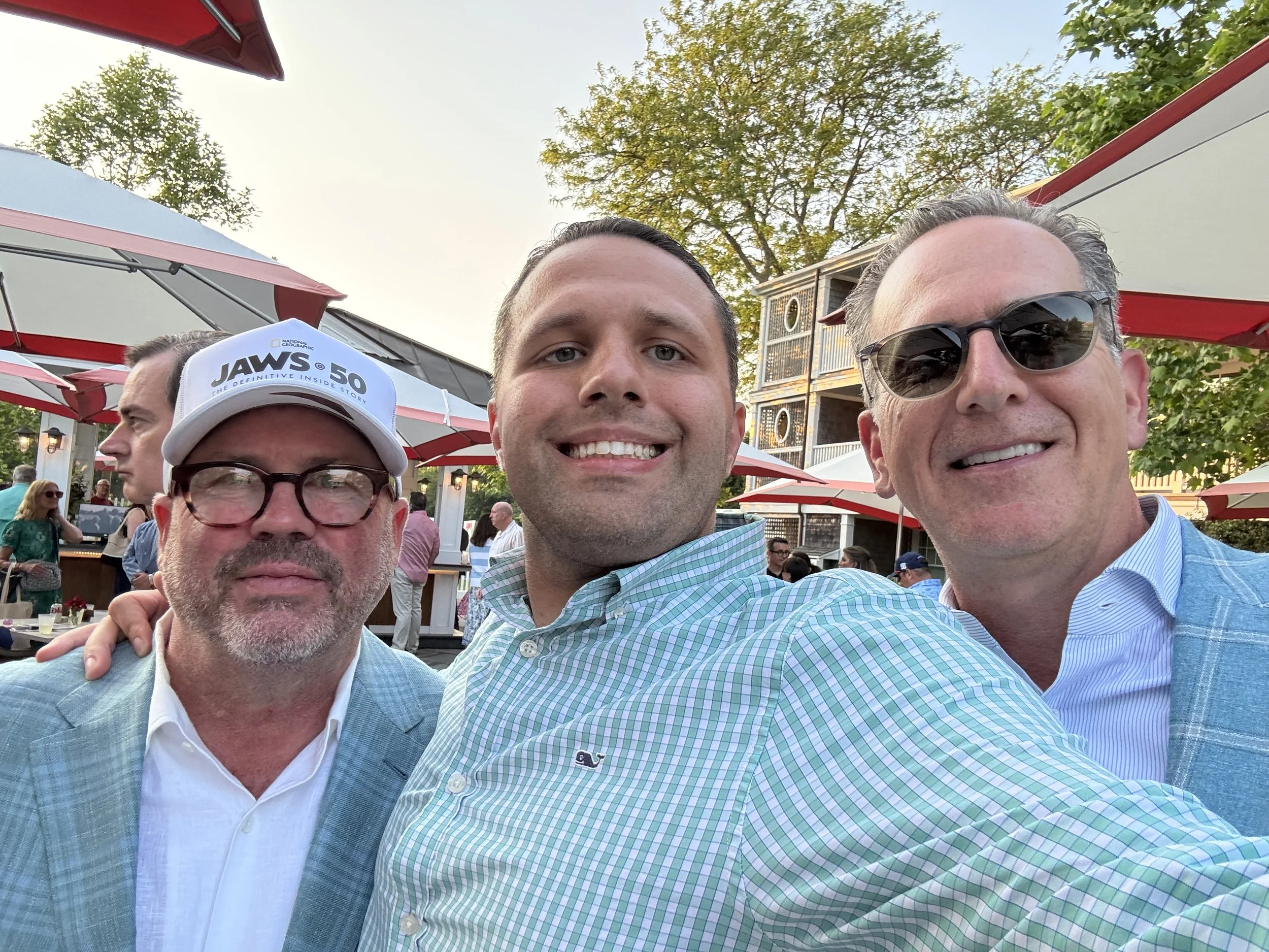 Jack Brait, aka Jack of Puzzles, meets Amblin Television presidents