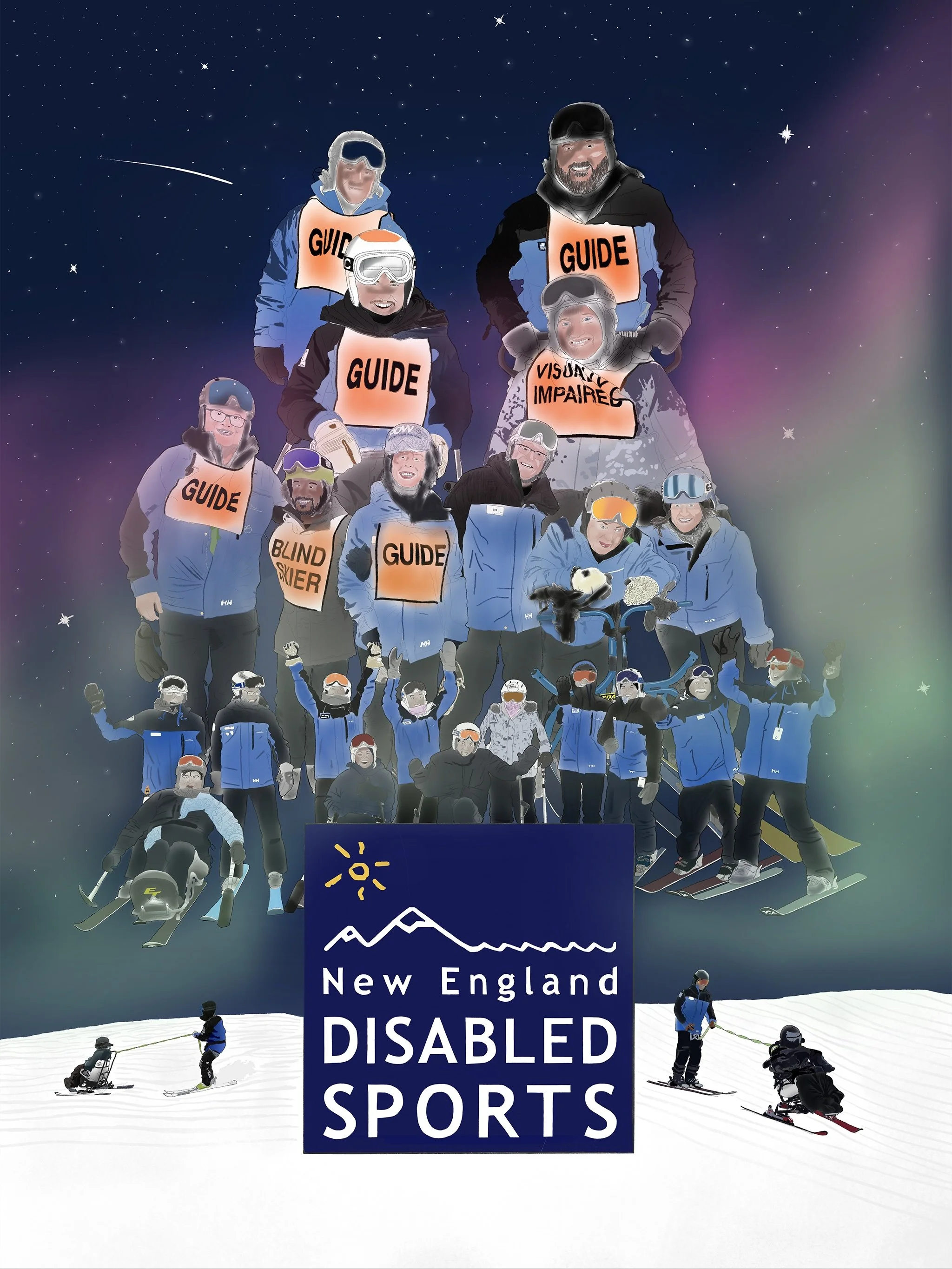 New England Disabled Sports poster