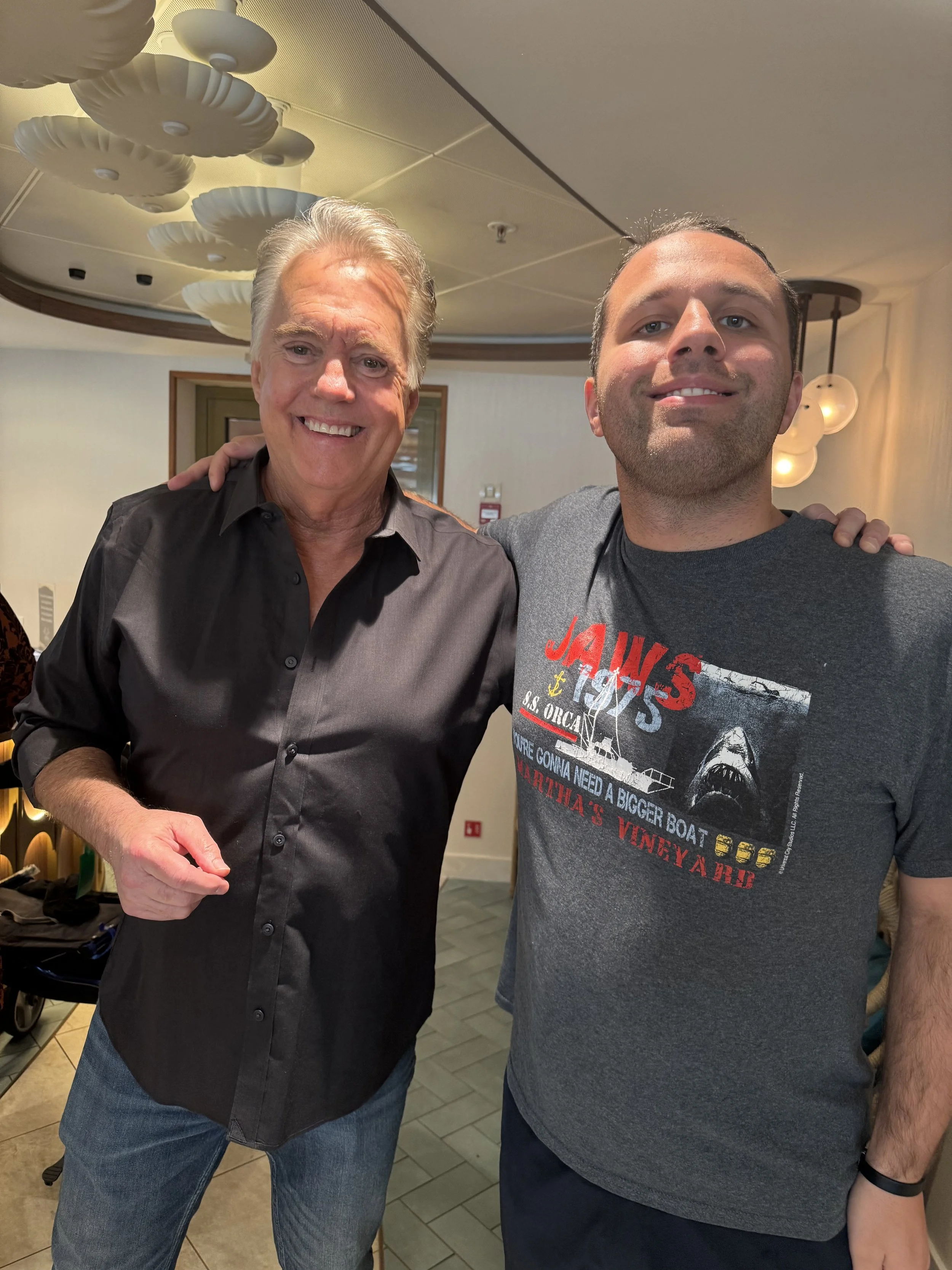 Jack Brait, aka Jack of Puzzles, meets Shaun Cassidy