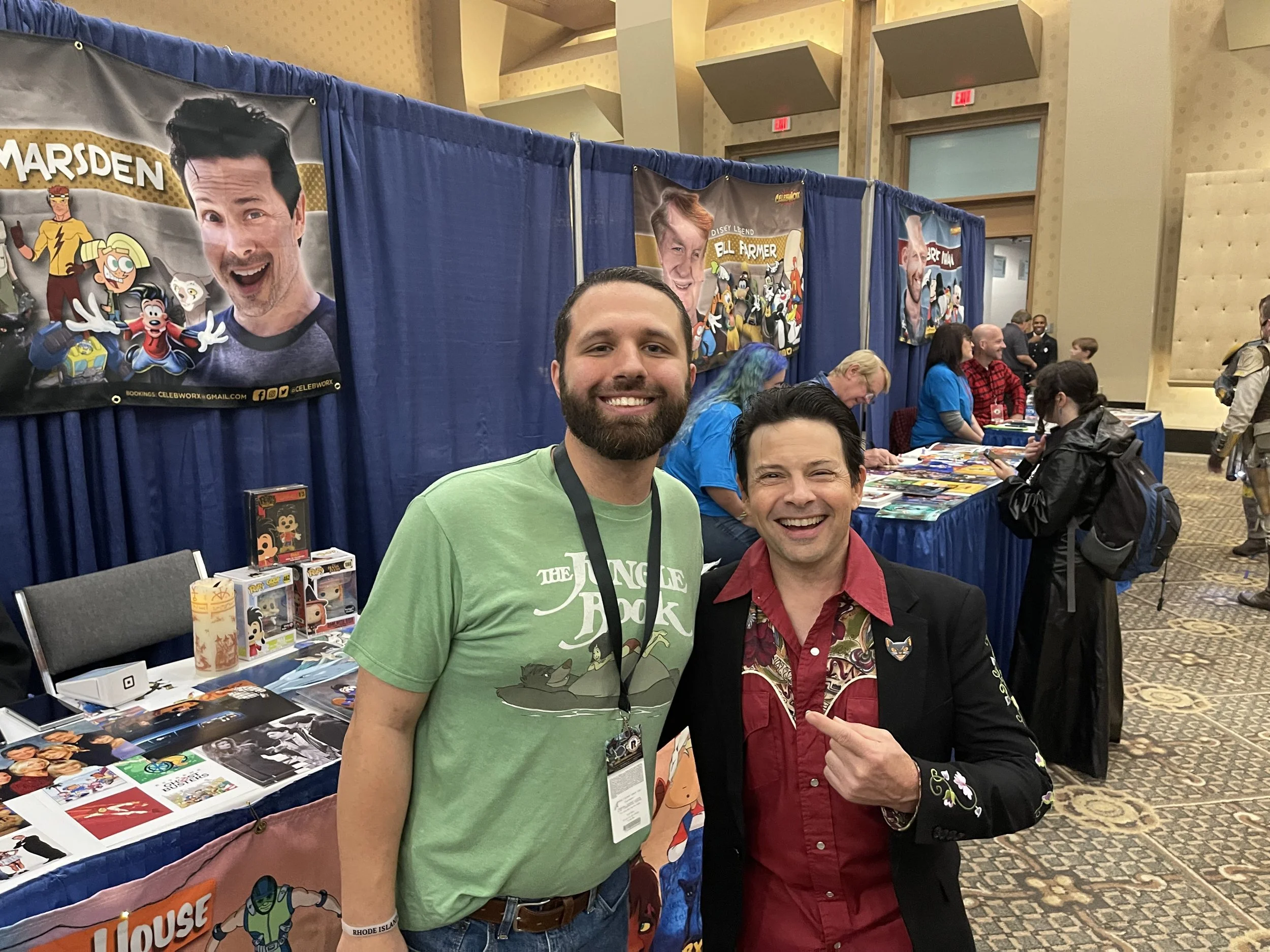 Jack Brait, aka Jack of Puzzles, meets Jason Marsden