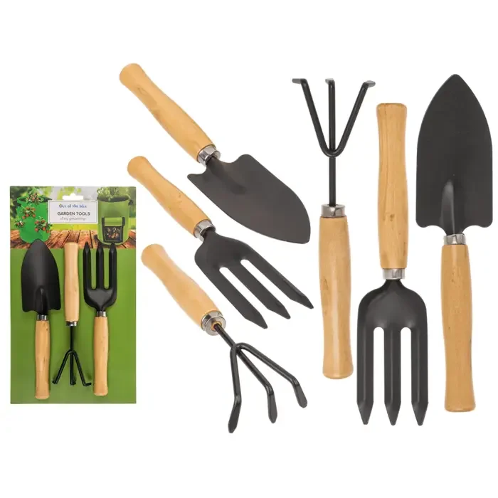 Kleine Gartengeräte, Tiny Gardening, 3-teiliges Set