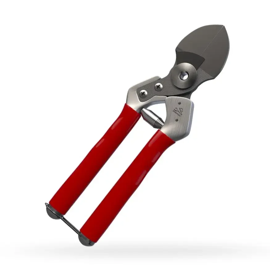 Doppelschneidige Gartenschere mit Ring Lock System – 20 cm