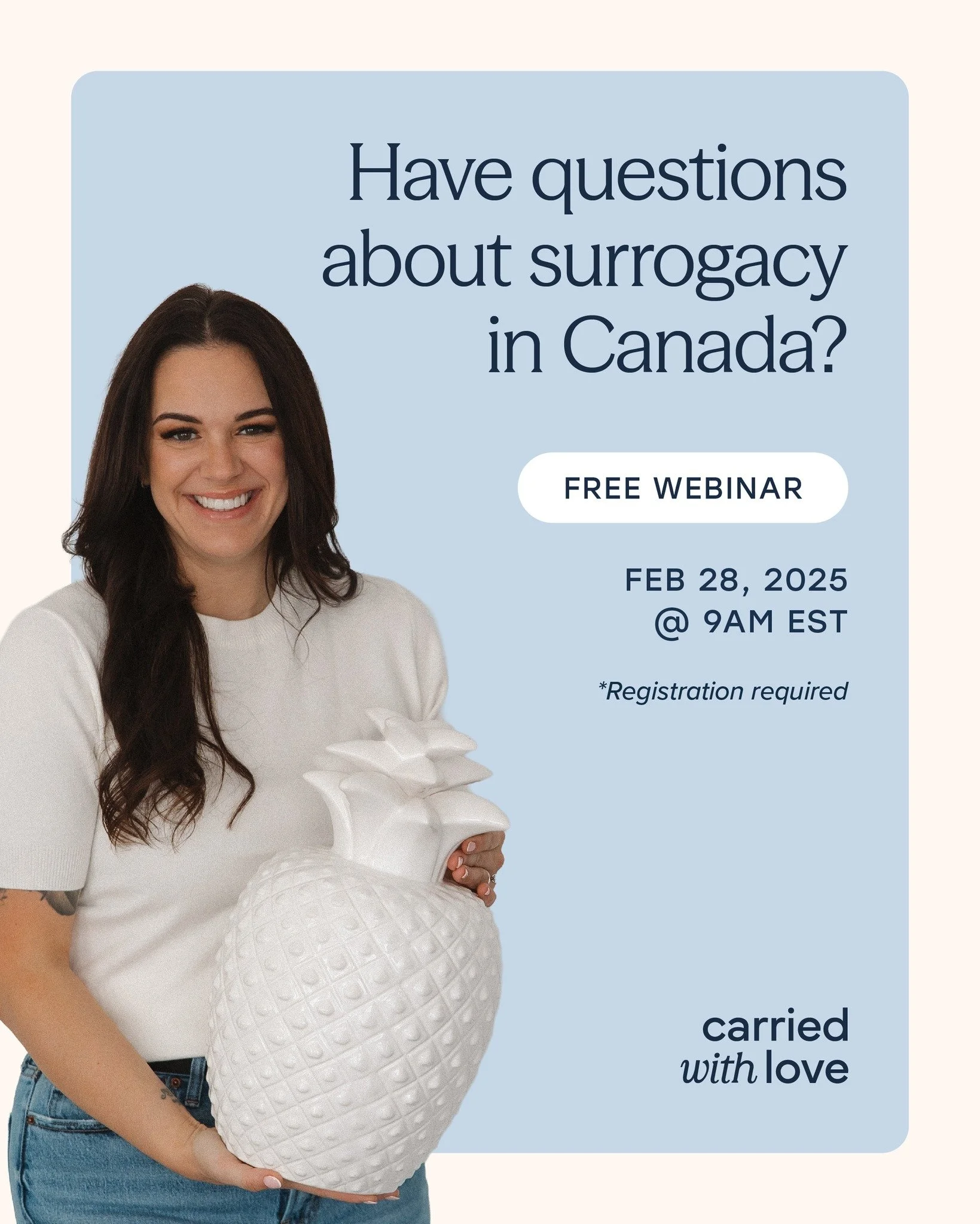 I can help!

Let&rsquo;s have our morning coffee together and find out what all Intended Parents need to know before getting started with surrogacy in Canada.

Saturday, February 28 @ 9am
Registration required 🔗

#surrogacyincanada #surrogacyeducati