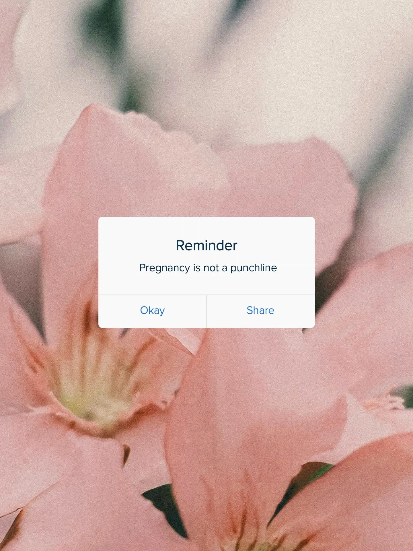April Fools&rsquo; Day is tomorrow, and this is your reminder that pregnancy is not a joke.

1 in 6 people are navigating infertility.
1 in 4 people have experienced miscarriage.

There are lots of ways to be funny and prank your friends and family, 