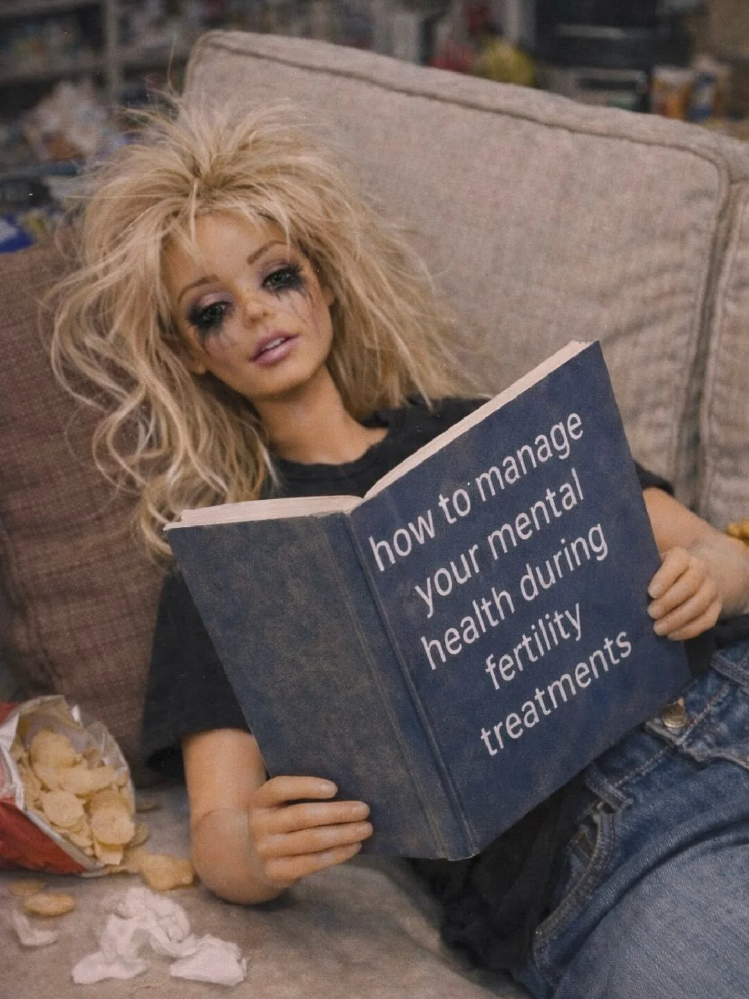 Part 3 of IVF crash out Barbie, because apparently we all have a lot of the same feelings about this 😅

#fertilitytherapy #virtualtherapy #fertilityjourney #infertilitysupport #carriedwithlove