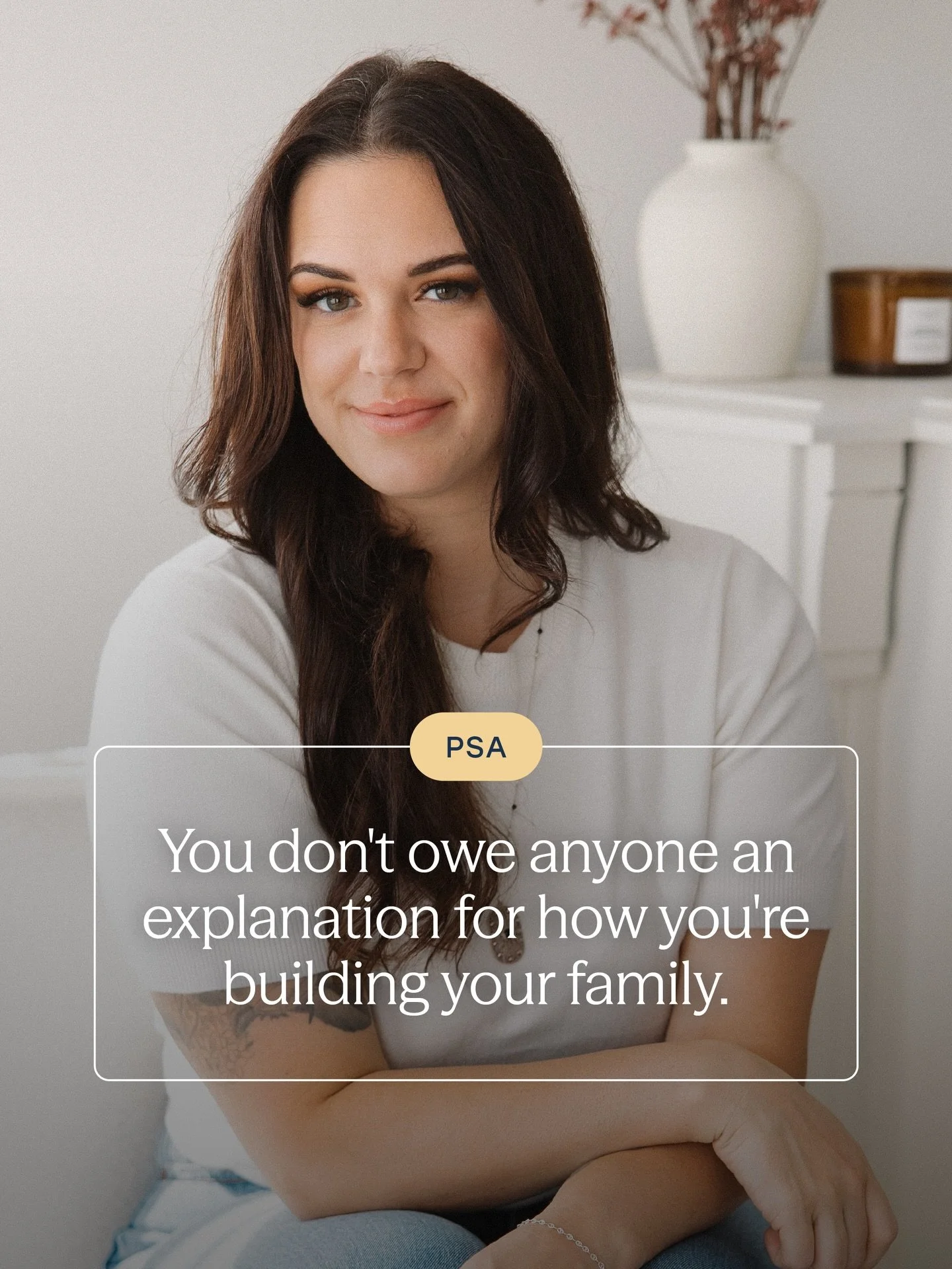 If I had a dollar for every time an Intended Parent told me someone asked them why they didn&rsquo;t just adopt, I&rsquo;d have&hellip; a lot of dollars 😅

People who&rsquo;ve never experienced infertility, who&rsquo;ve never had to grieve the pregn