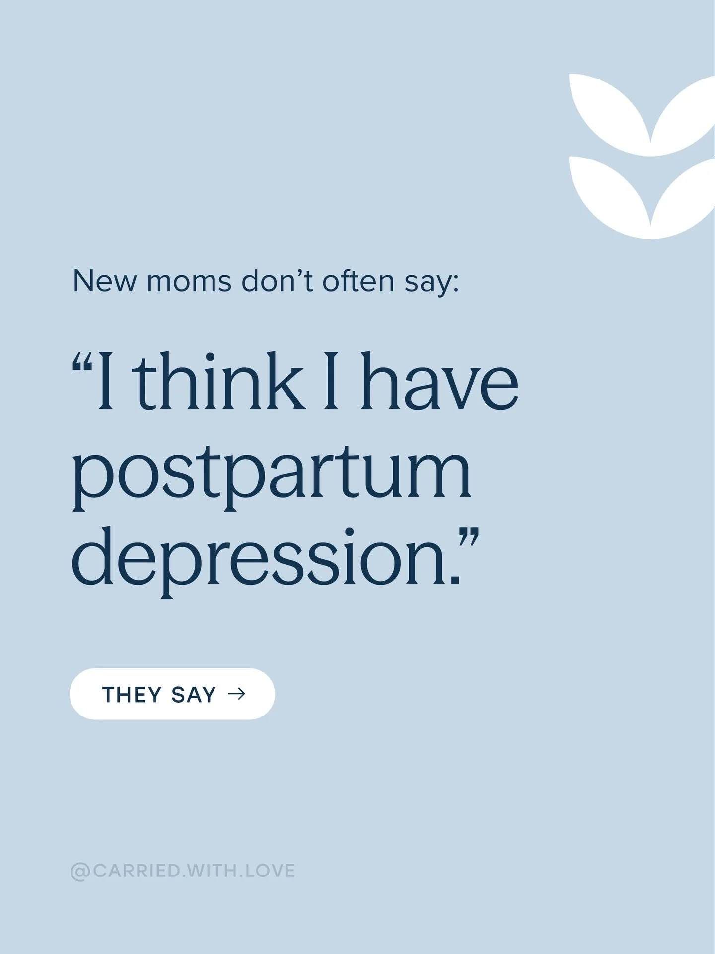 You&rsquo;re not broken, you&rsquo;re not a failure, and you&rsquo;re not a bad mom. 

Postpartum depression doesn&rsquo;t always look like non-stop crying. It looks like irritability, numbness, heaviness or overcompensation. It feels like you made a