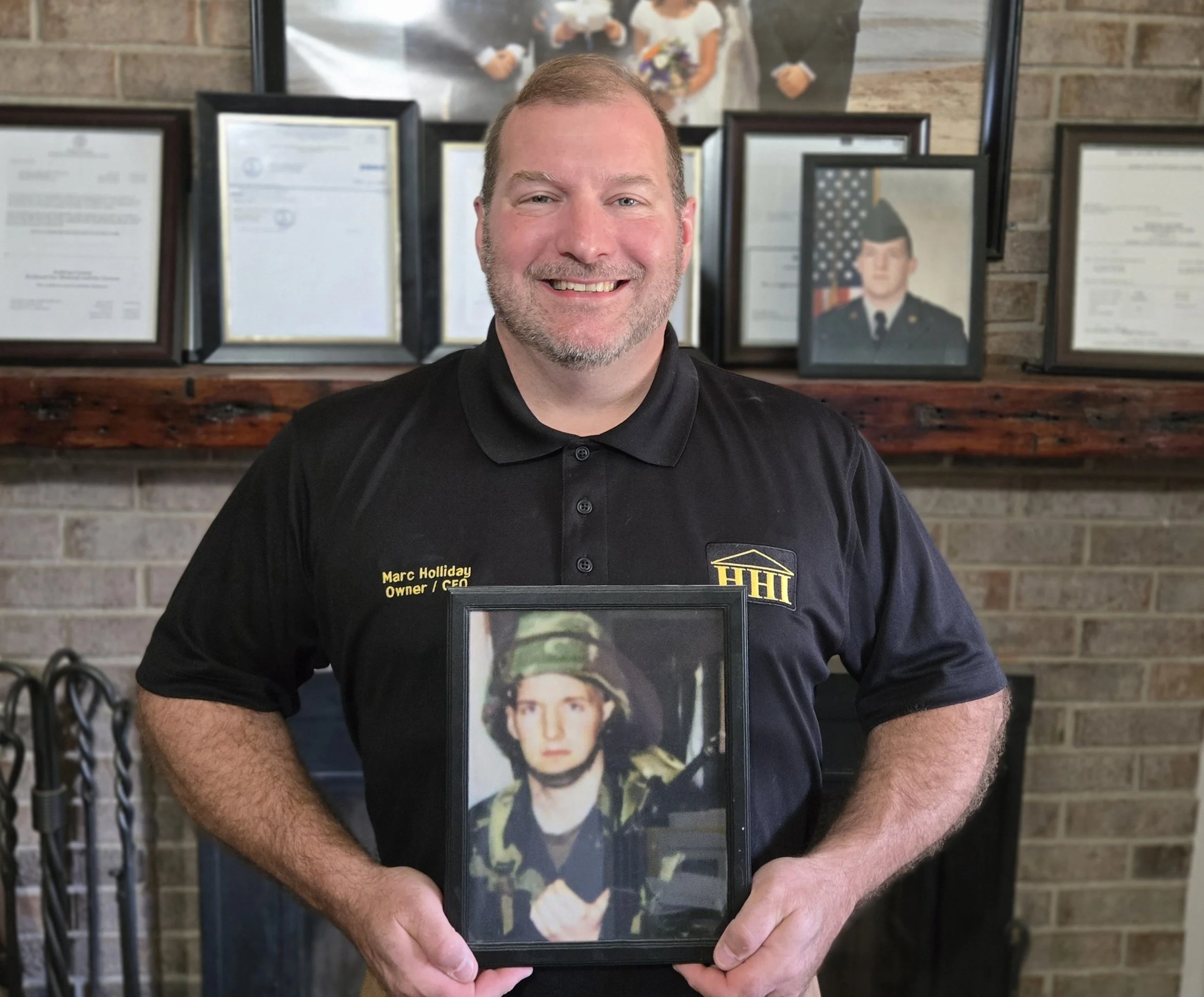 US Army Veteran and Owner of Holliday Home Inspections PLLC, Marc Holliday