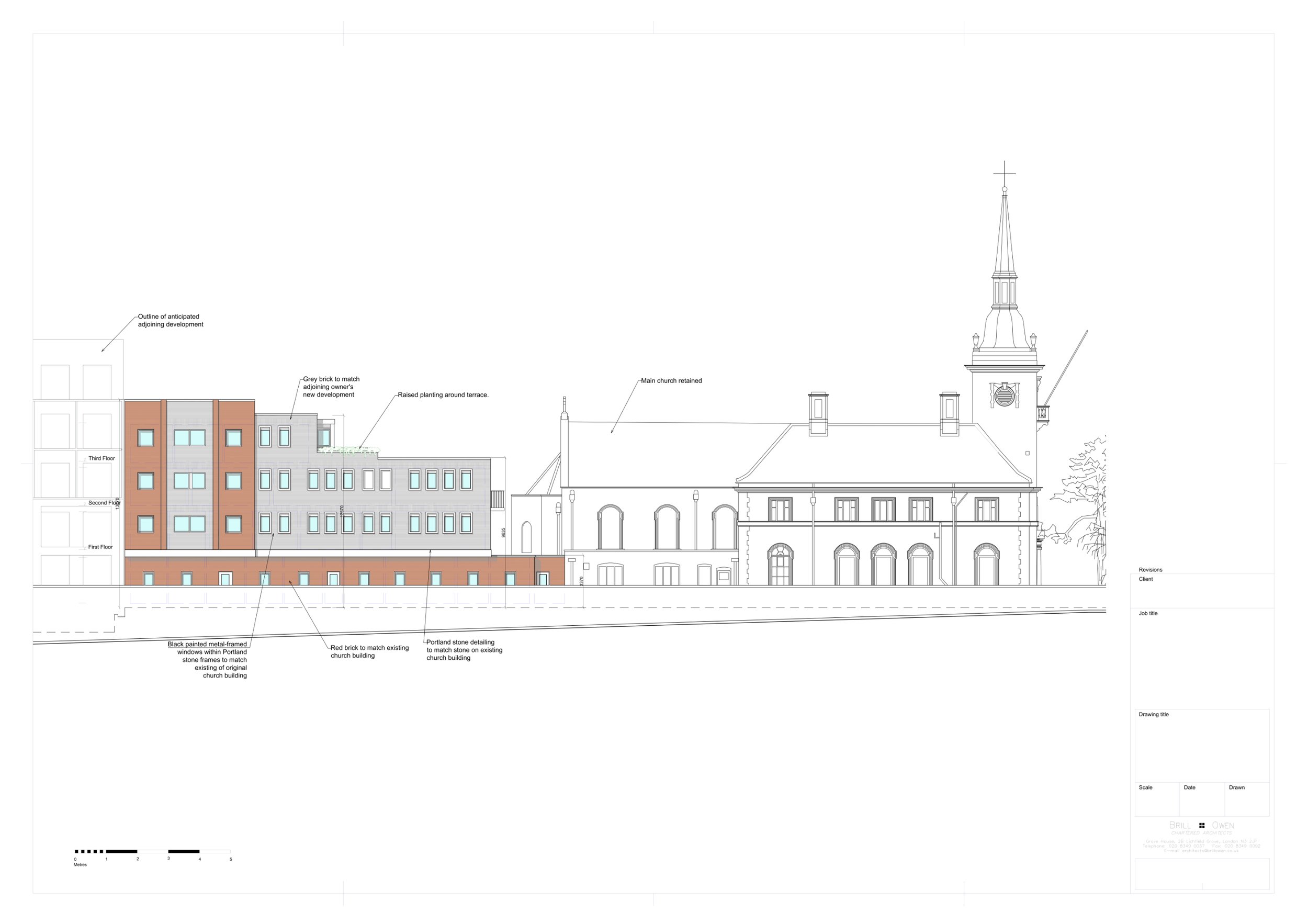 Northern elevation
