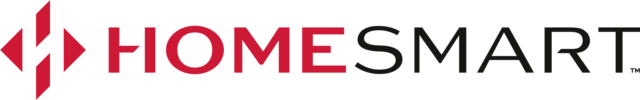 HomeSmart logo with stylized house and arrows