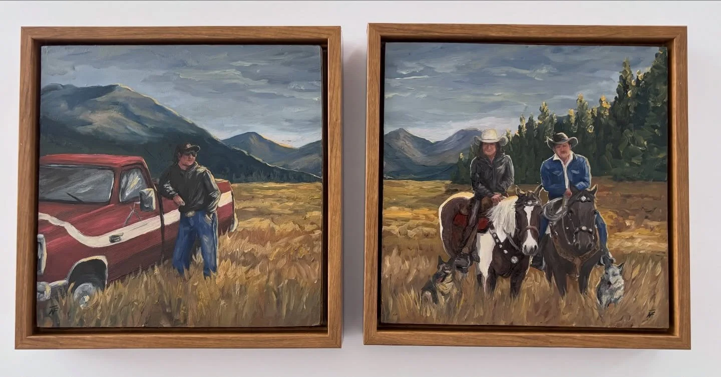 &lsquo;Two Sides of the Same Story&rsquo;
This commission is a reminder that a painting doesn&rsquo;t have to come from one perfect photo.

&lsquo;Two Sides of the Same Story&rsquo; was created from multiple references&mdash;different moments, differ