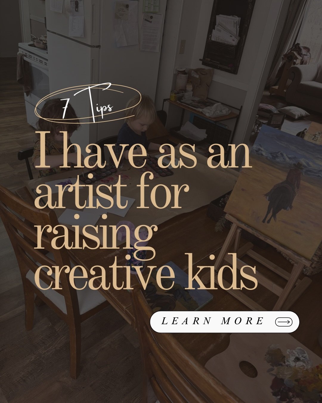 Creativity doesn&rsquo;t need managing &mdash; it needs protecting.

Some days that looks like sharing a table.

What are some guidelines you have around creativity?

#artistmomlife #raisingcreativekids #createtogether