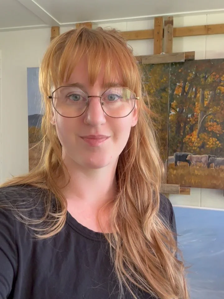 Four large oil paintings, months in the making, and finally completed.

One of these pieces has already found its home before it even made it off the easel&mdash;a first for me. I&rsquo;m incredibly grateful to its new collectors, especially because 