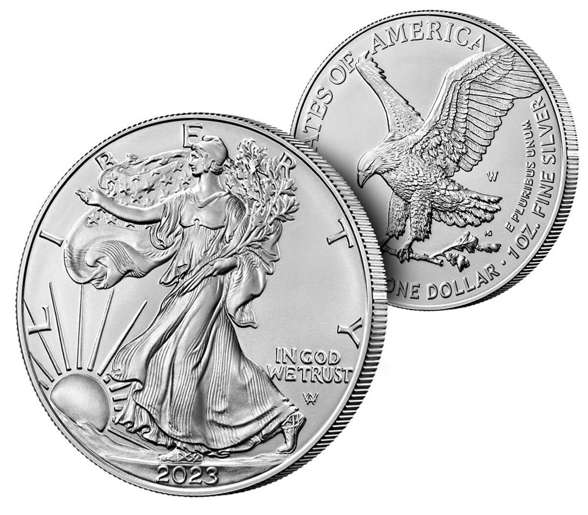 1 oz American Silver Eagle Random Year