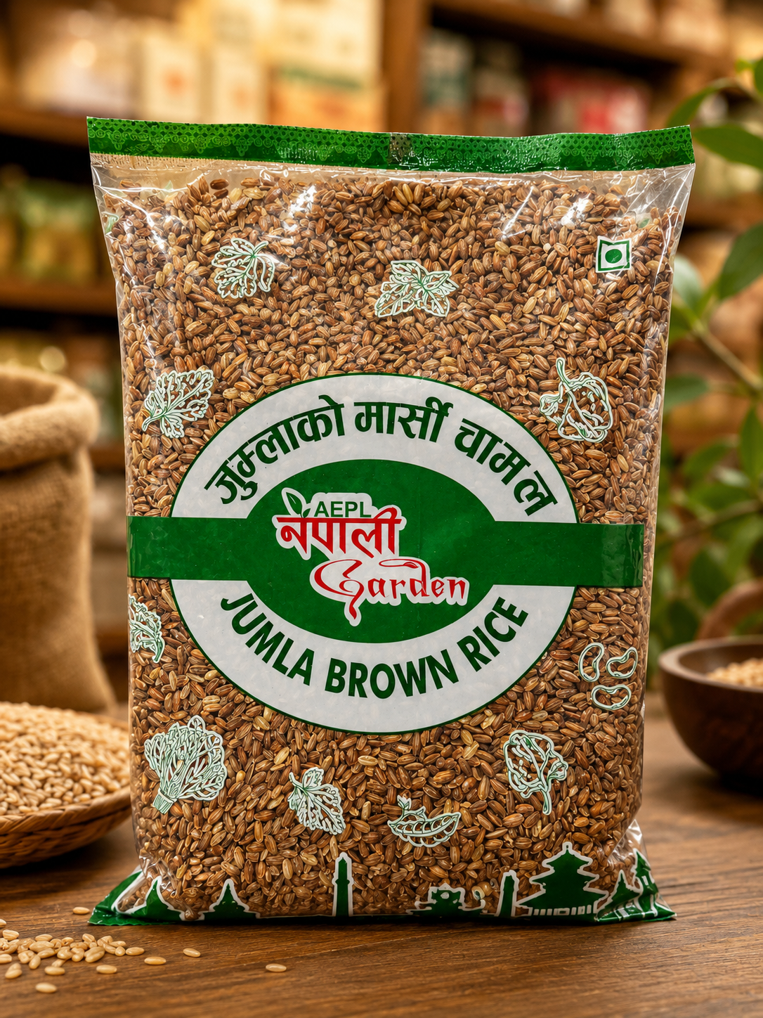 Marsi Chaamal-जुम्लाको मार्सी चामल-by Nepali Garden-1KG
