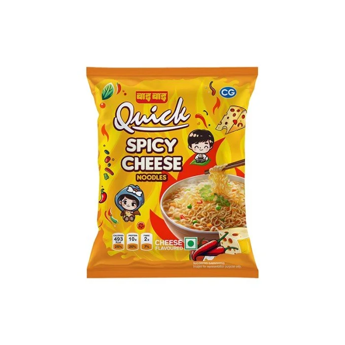 Waiwai-Quick Spicy Cheese-100gm